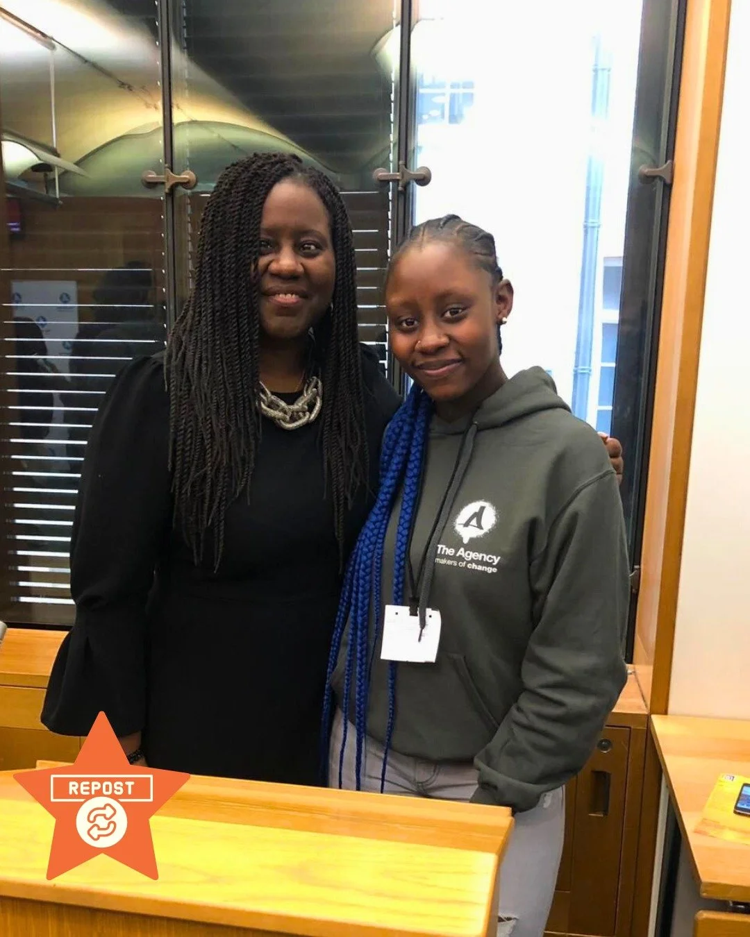 Over on Linkedin, Ashanti Jael Asara shared this throwback from her time with The Agency and we had to repost it on here! We're always proud to see Alumni growing, building reflecting and owning their voice 👇🏾
&mdash;
📸 + words: @ashantijaelasare: