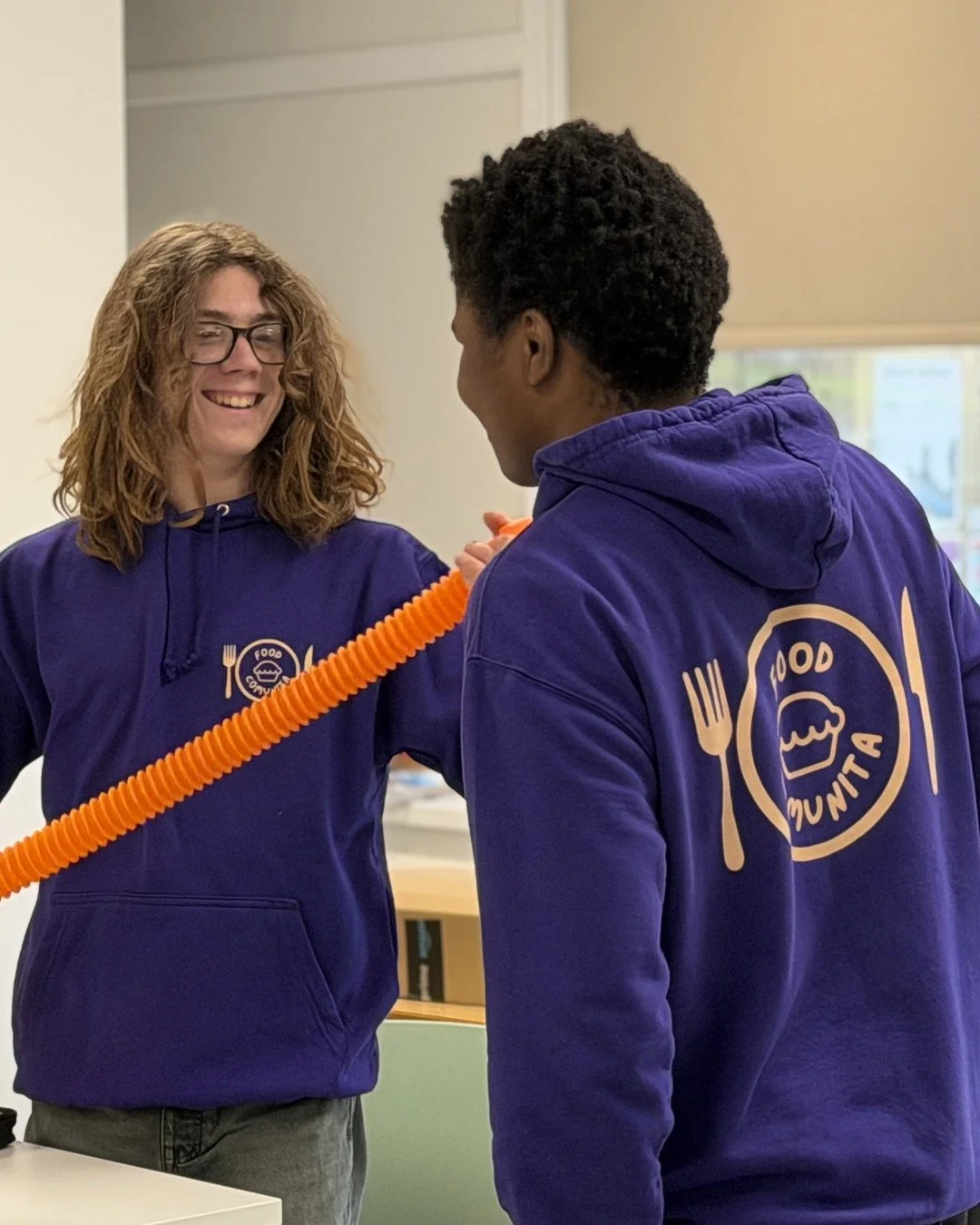 Today we're spotlighting the @food_comunita team Tyler, Herbert and Cian.

They joined The Agency Chester @storyhouselive and created their project to support young people aged 11-17's wellbeing over food, conversations and activities. They partnered
