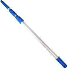 Window cleaning adjustable pole