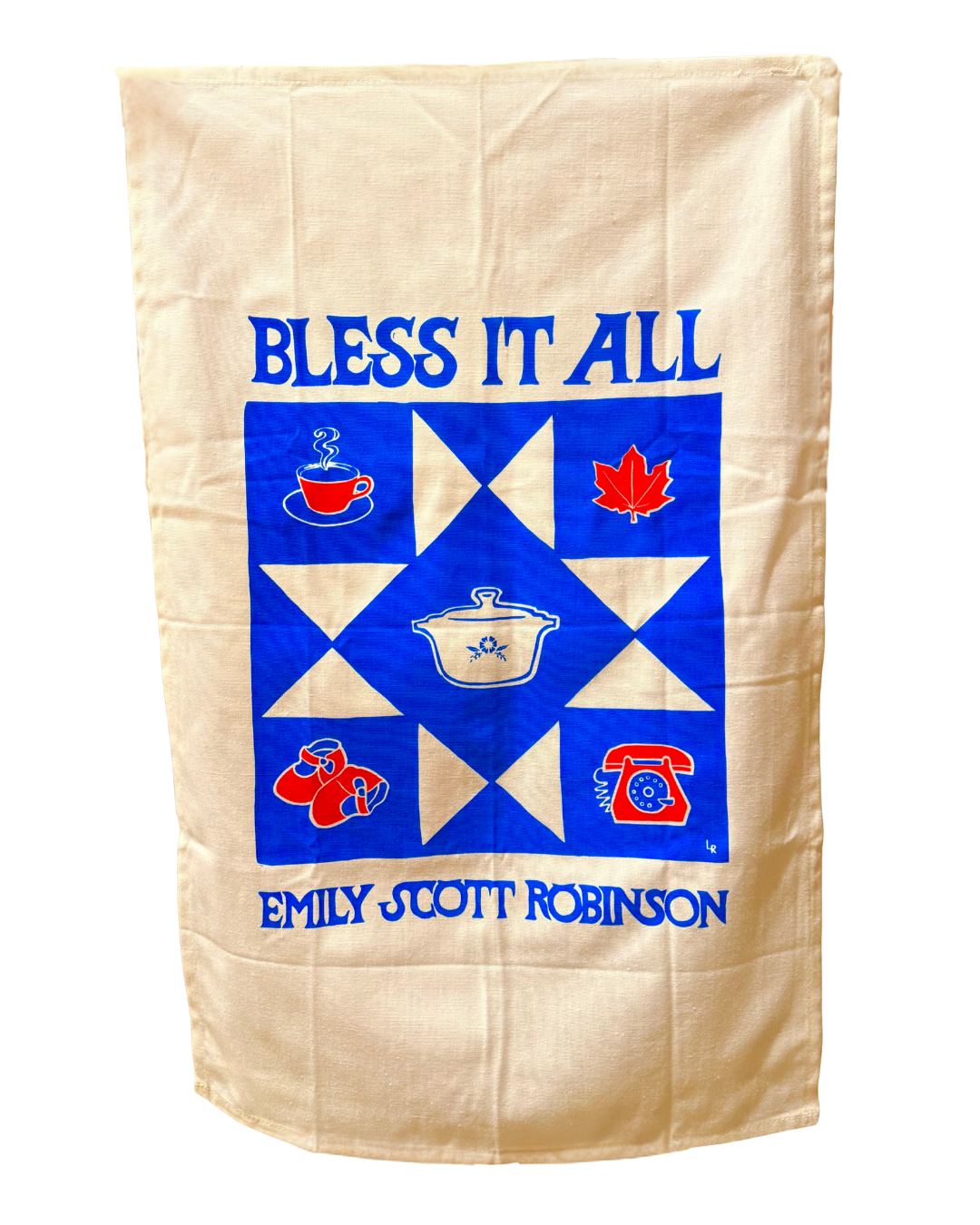 PRE-ORDER: Bless it All Tea Towel