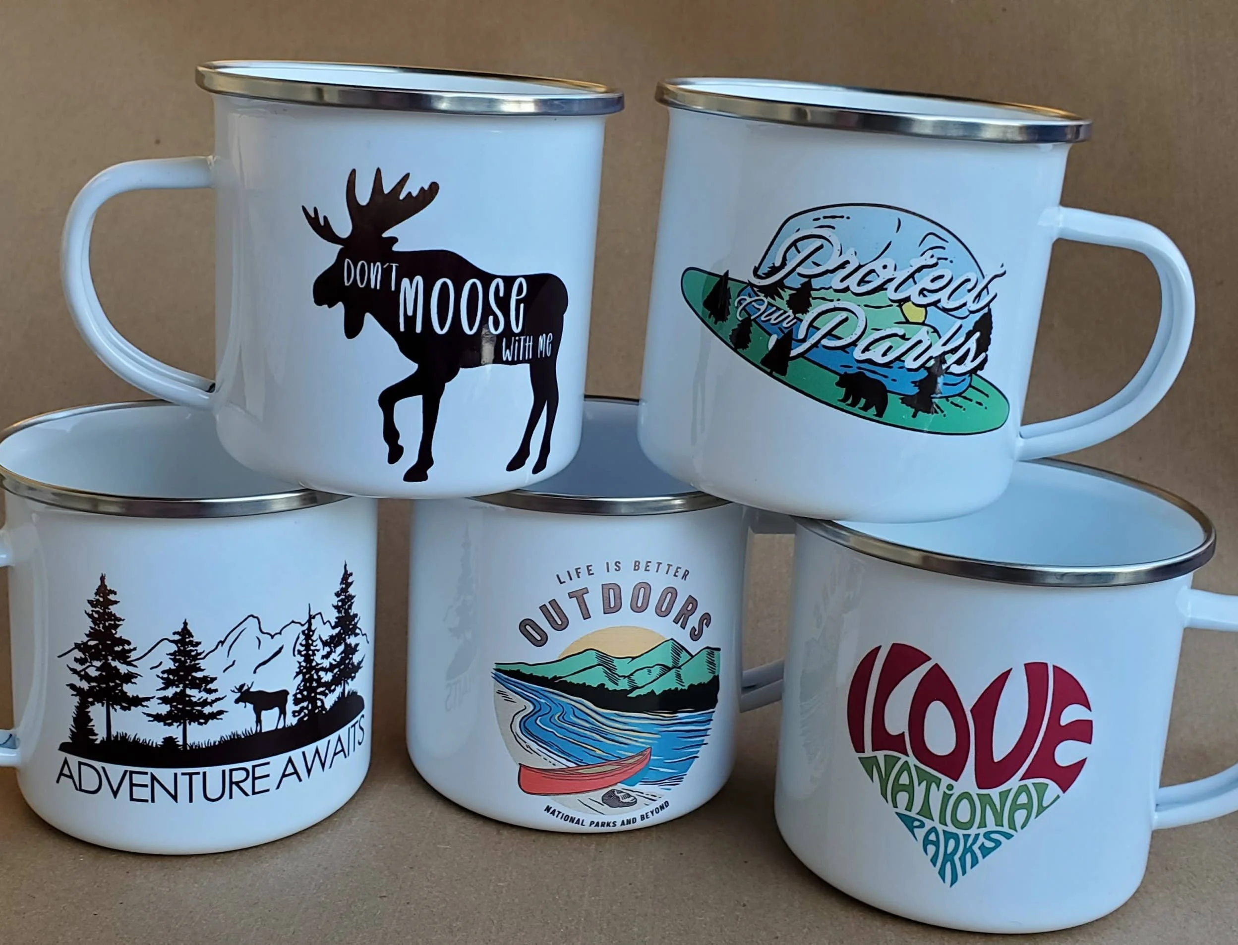 More Enamel Camping Cups are available