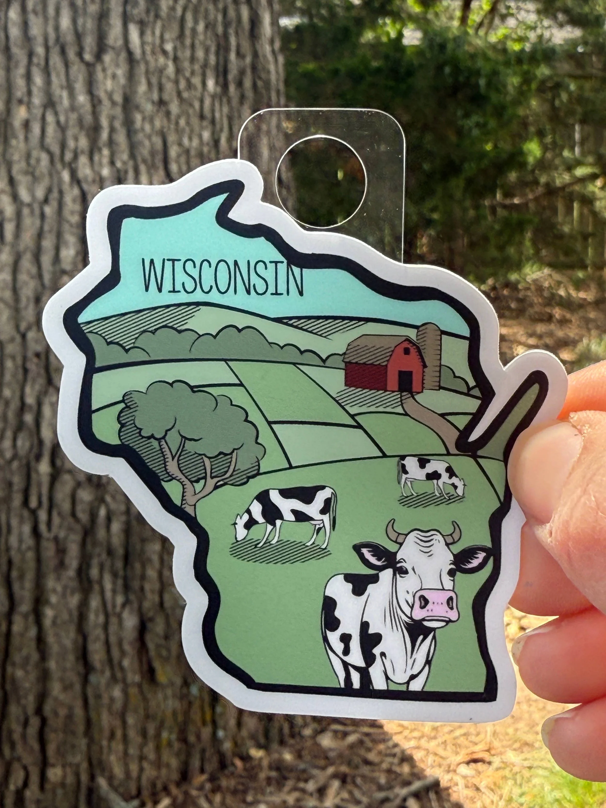 Wisconsin State Checklist 3” Vinyl Sticker