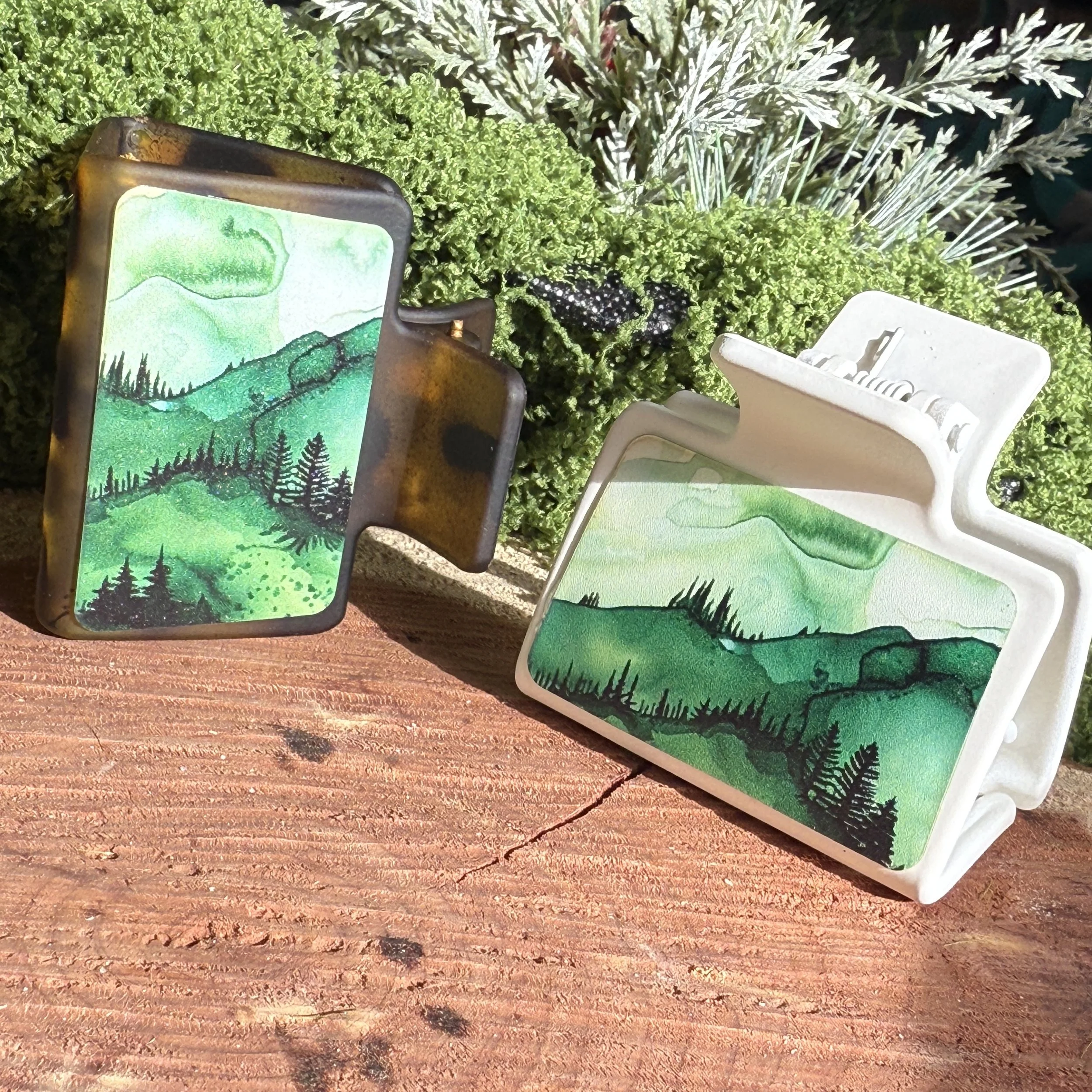 vertical and horizontal 2 inch clips