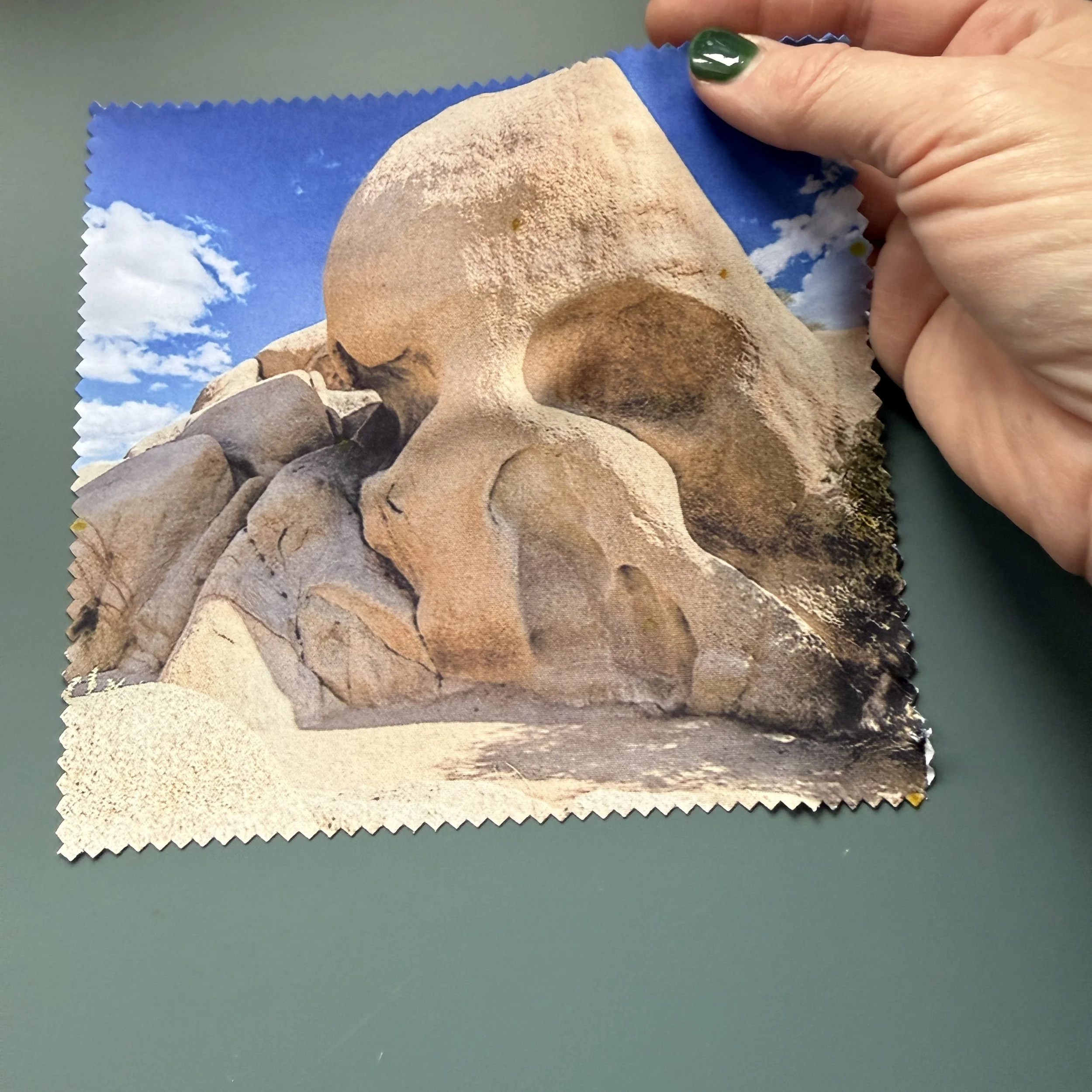 Skull Rock Trail Microfiber Cloth