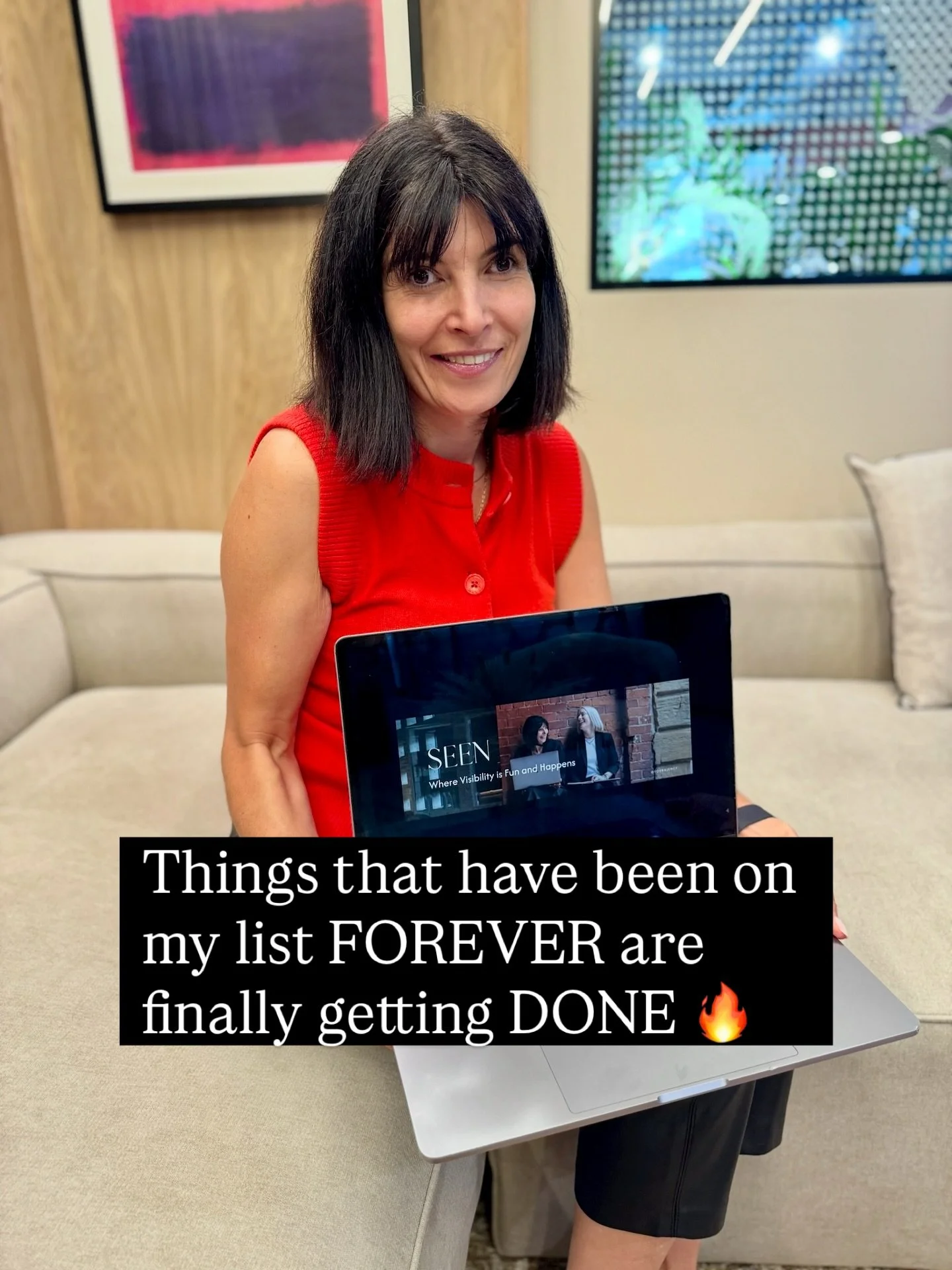 A Love Note to SEEN - my visibility membership where we get visible together and have fun! 

3 weeks in and I&rsquo;m absolutely OBSESSED.
Not just with the results (though they&rsquo;re incredible), but with watching these women finally take ACTION.