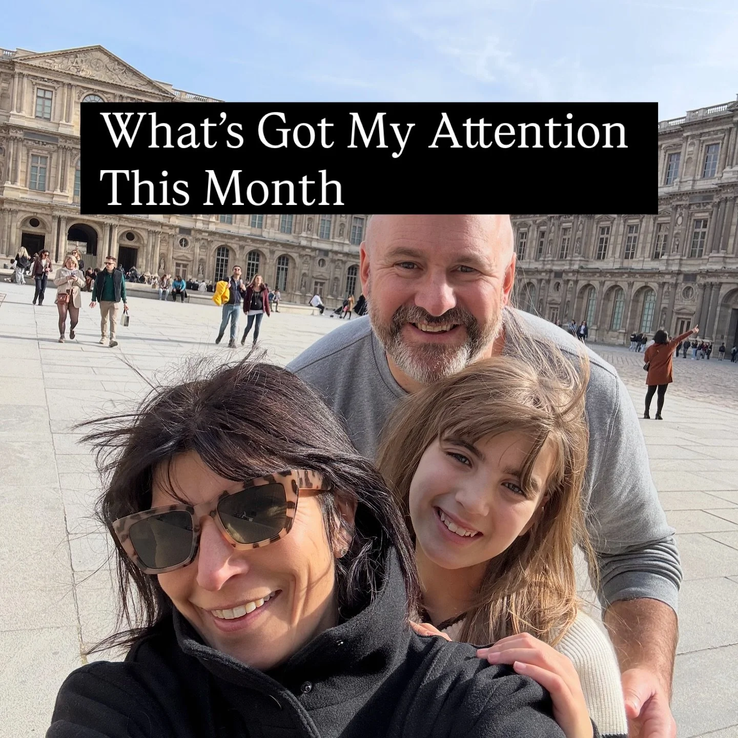 October has been one of those months where everything feels connected - the conversations, the content, the moments that make you stop and think &ldquo;yes, THIS.&rdquo;
Here&rsquo;s what I can&rsquo;t stop talking about:
Slide 1: Family time in Pari