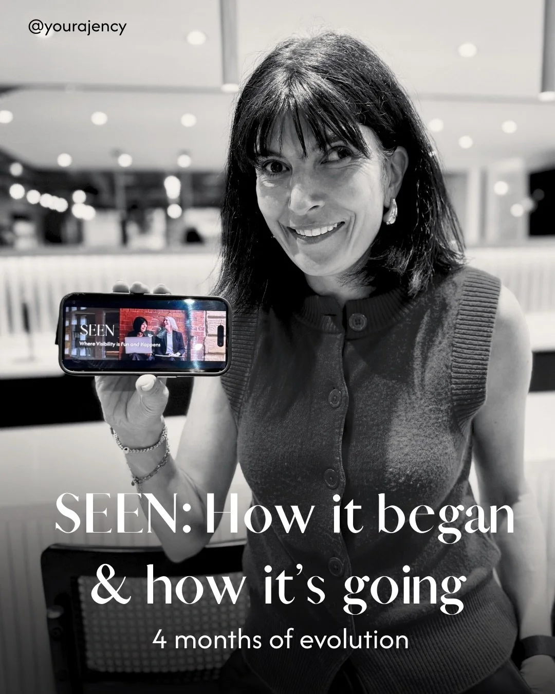 SEEN doesn&rsquo;t grow because I decide what&rsquo;s best.
It grows because the women inside it tell me what they need.

4 months ago, I launched SEEN with a vision.
Today? It&rsquo;s evolved into something even BETTER based on what you actually nee