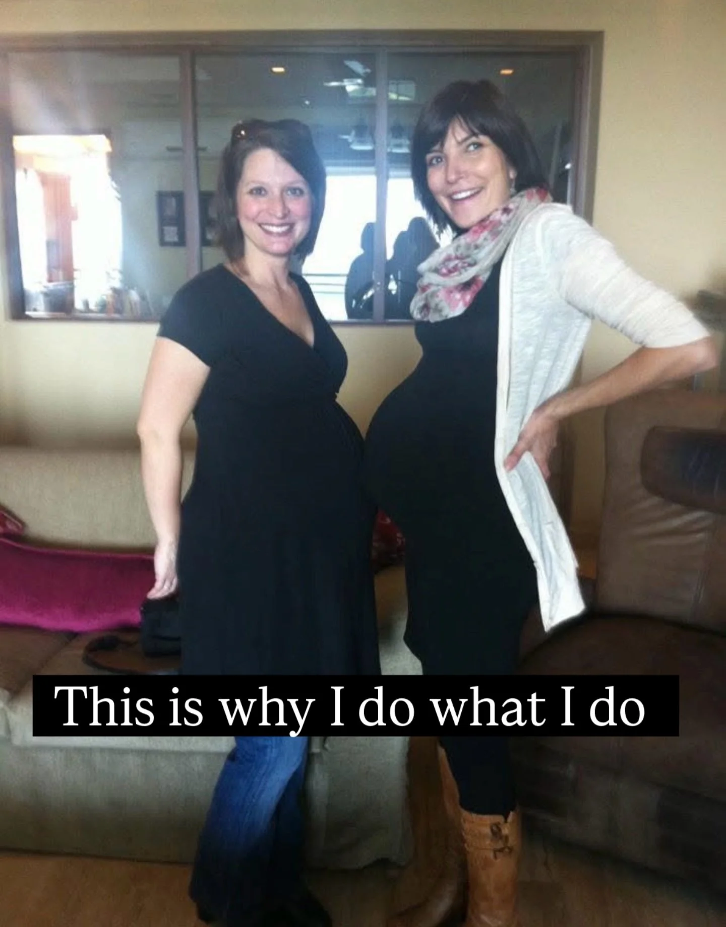 Almost 14 years ago, I became a mum.
This memory just popped up - me and TJ in India just after her baby shower.
TJ was about to have her 4th baby. I was having my first.
She started a community for expats that grew from 15 people at a coffee morning