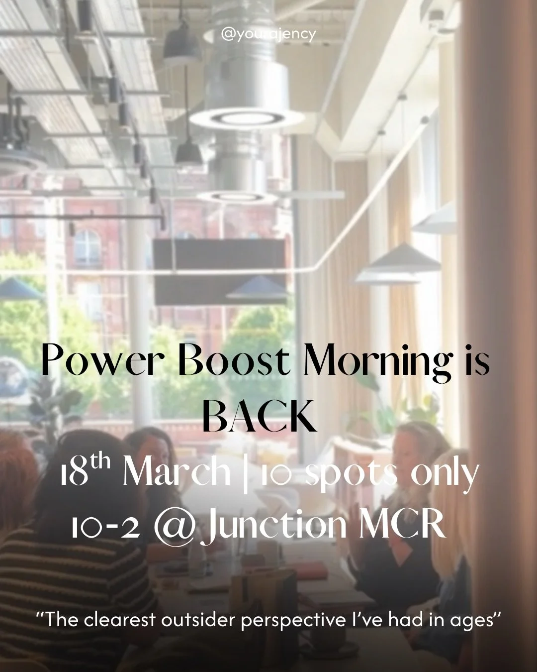 Power Boost Morning is BACK! ✨
And honestly? I&rsquo;ve missed these transformative mornings SO much!
There&rsquo;s something magical that happens when you get 10 incredible women in a room, create a safe space for real talk, and give everyone dedica