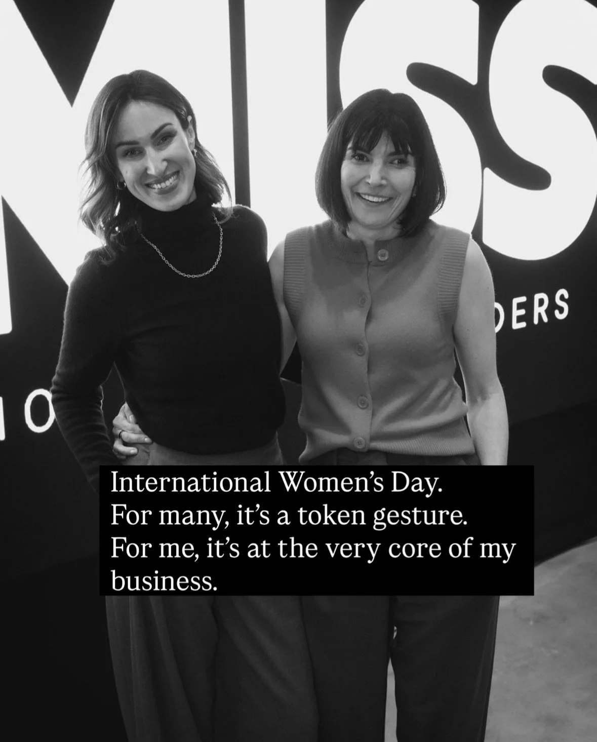Today is International Women&rsquo;s Day. For many, it feels like a token gesture.

But for me, it&rsquo;s at the very core of my business.
In 2020, a woman believed in me before I believed in myself fully. That&rsquo;s when Your AJency was born.
I d