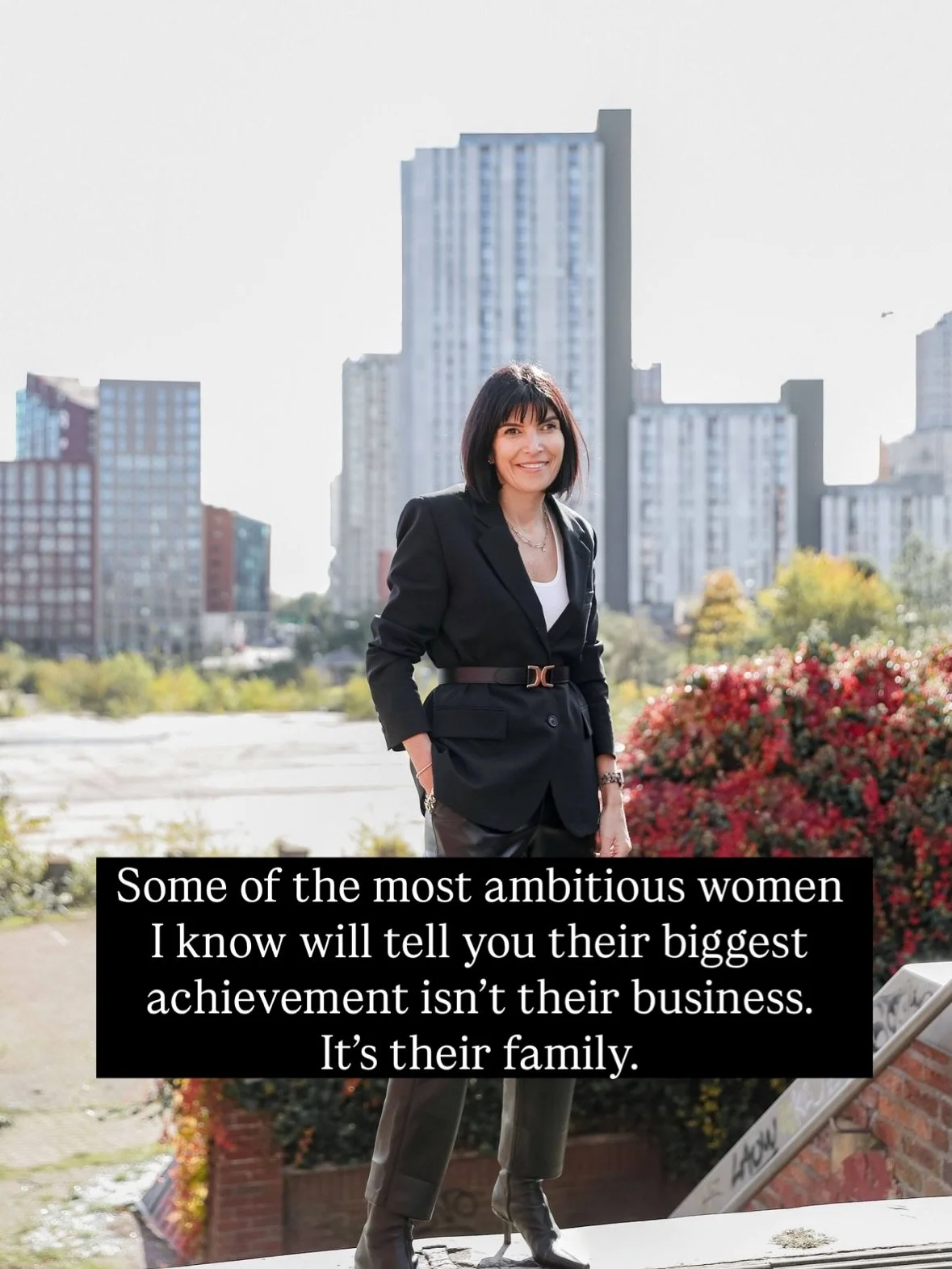 It&rsquo;s ok to ask for help.

It&rsquo;s not failure. It&rsquo;s strategic.

When you want the best for more than one thing &mdash; your business, your family, your life &mdash; you can&rsquo;t do it alone.

Some of the most ambitious women I know 
