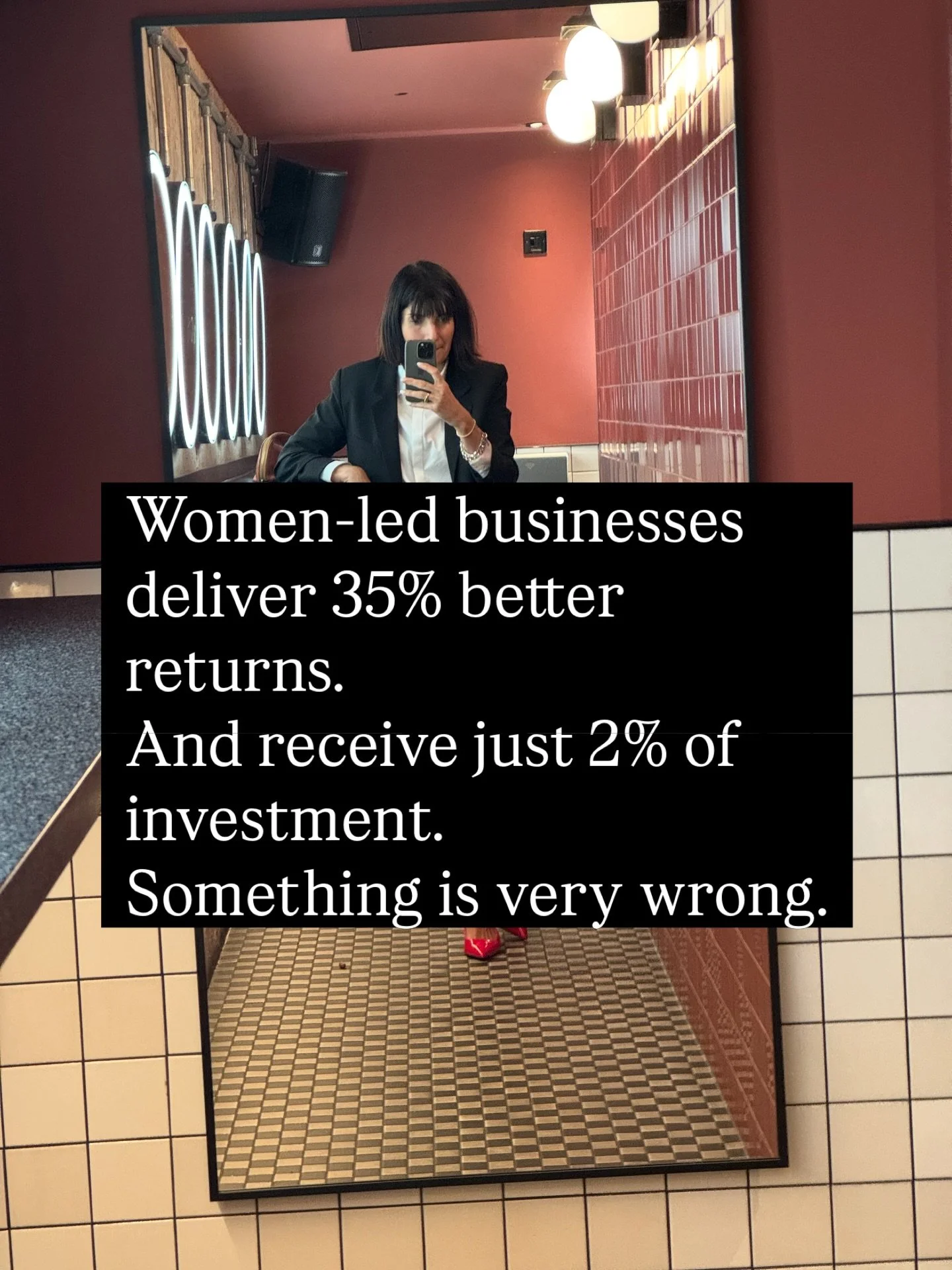 The system is failing female founders. And the numbers prove it.

I&rsquo;ve been sitting with this data all week and I can&rsquo;t stay quiet about it.

Because this isn&rsquo;t just statistics on a page.

This is talented women. Brilliant businesse