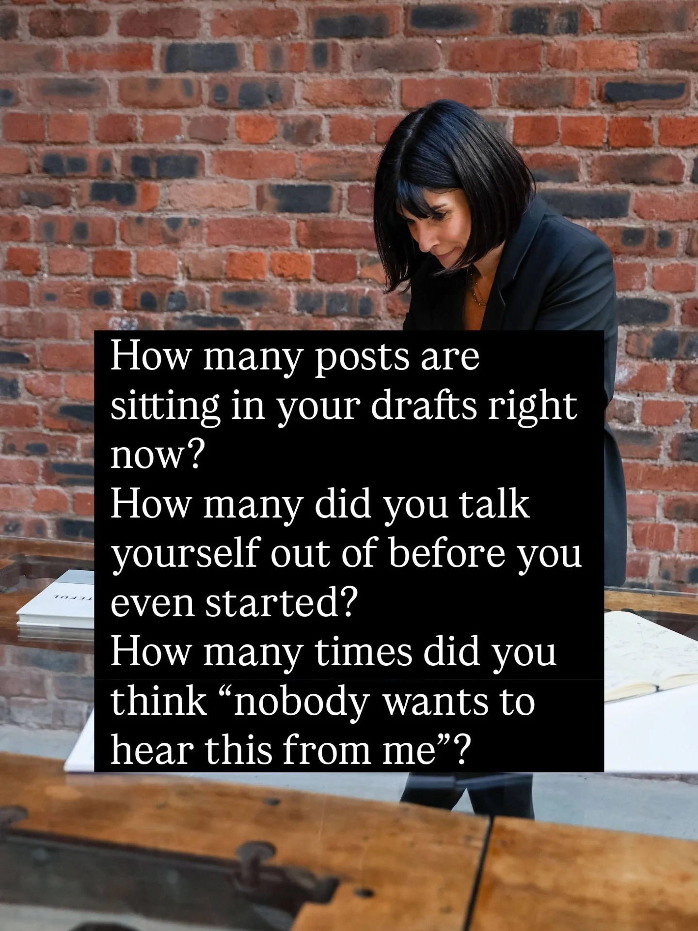 The ideas are in your head. The posts are in your drafts. And your ideal client still doesn&rsquo;t know you exist.
I&rsquo;m not saying that to call you out. I&rsquo;m saying it because I know exactly how it happens.

You open the app full of good i