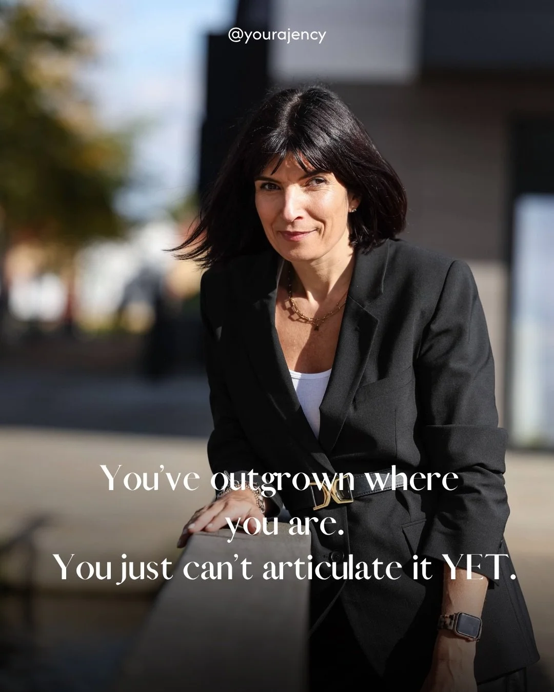 You&rsquo;ve outgrown where you are. You just can&rsquo;t articulate it yet.😉

That restless feeling that something needs to shift &mdash; but you can&rsquo;t quite put your finger on what? Your business is telling you it&rsquo;s ready for the next 