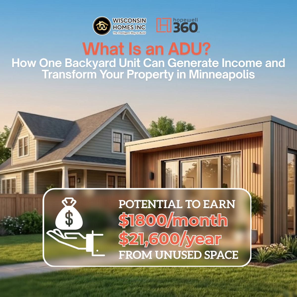 What Is an ADU? How One Backyard Unit Can Generate Income and Transform Your Property in Minneapolis