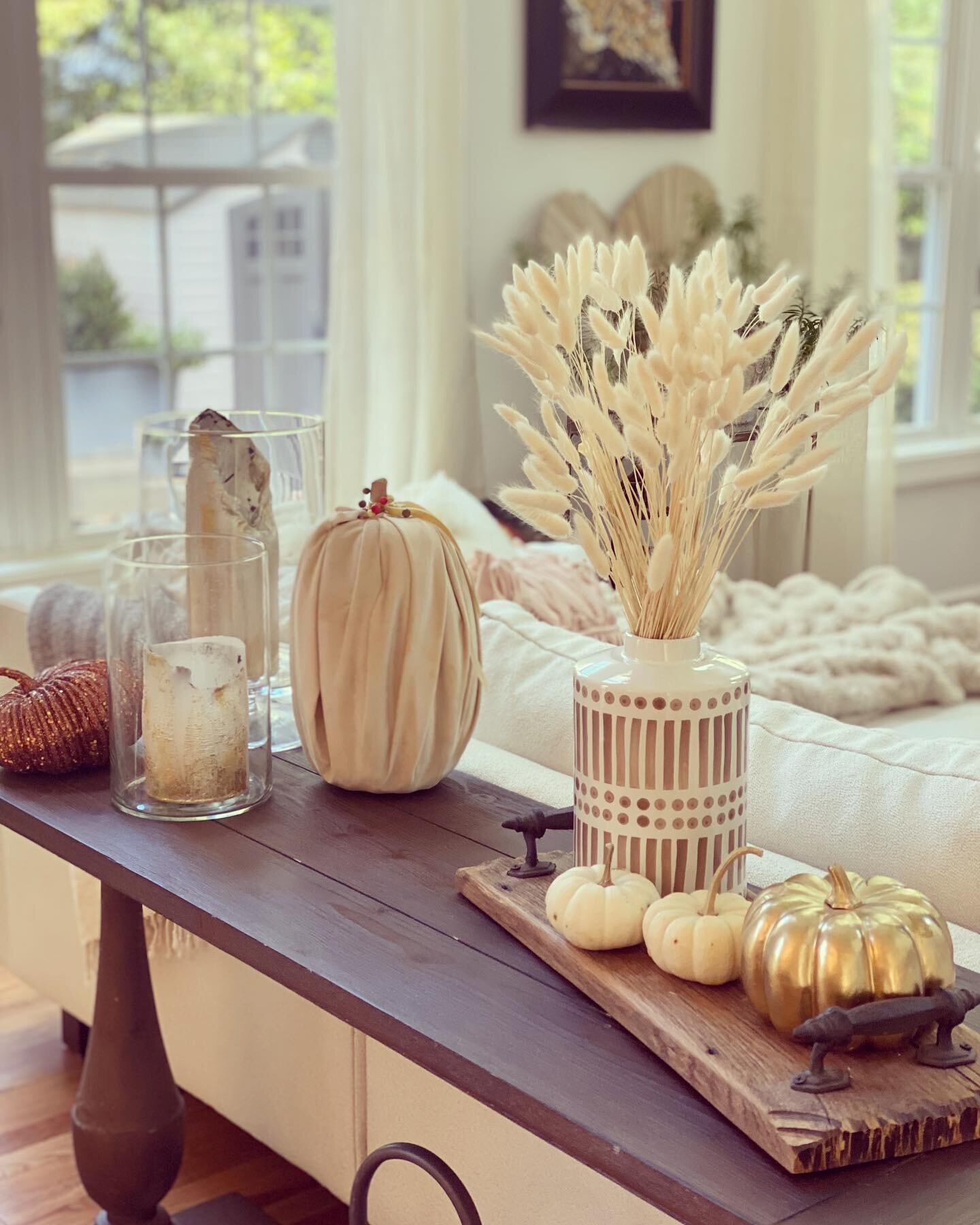 Just finished our photo shoot on this project styled perfectly for the Fall! Final reveal from my fabulous photographer @marypatcollinsphoto to follow! 

#fallstyle #halloweeninteriordesign  #showyourstyle #homeandgardenmagazine  #arlingtoninteriorde
