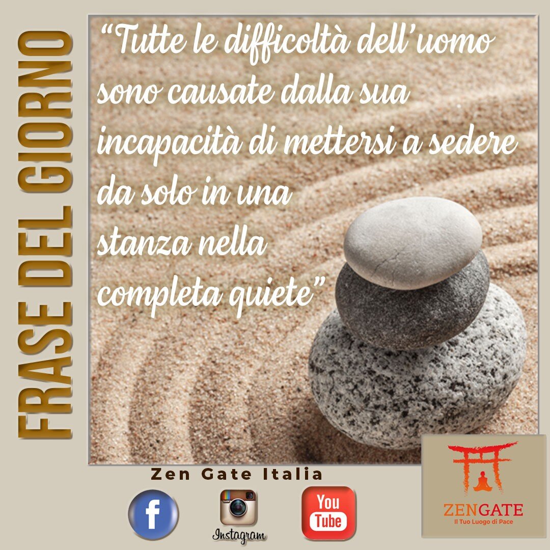 Frase del Giorno...
Scopri la vasta libreria di Video sulla Meditazione
Guidata sul nostro canale di YouTube e dai il tuo
supporto iscrivendoti e seguendoci sui Social per non
perderti le ultime uscite.
#meditazionezen #meditazione #aforismi #aforism
