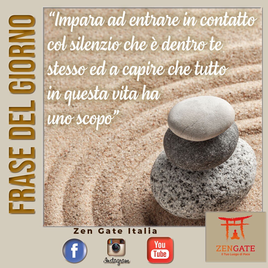Frase del Giorno...
Scopri la vasta libreria di Video sulla Meditazione
Guidata sul nostro canale di YouTube e dai il tuo
supporto iscrivendoti e seguendoci sui Social per non
perderti le ultime uscite.
#meditazionezen #meditazione #aforismi #aforism