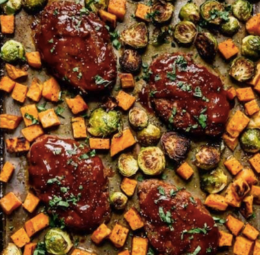 Sheet Pan Mini Meatloaf