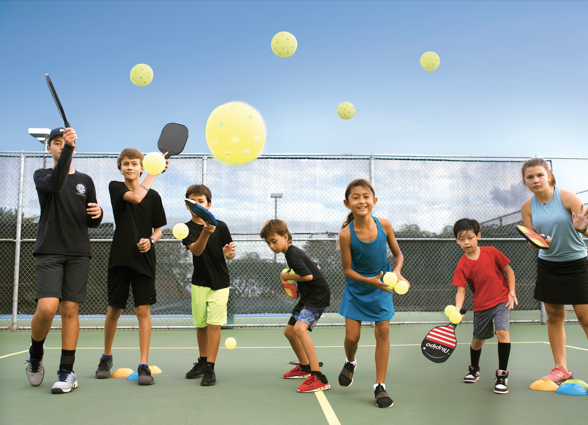 Pickleball and tennis coaching programs designed for beginners and experienced players across Texas communities.