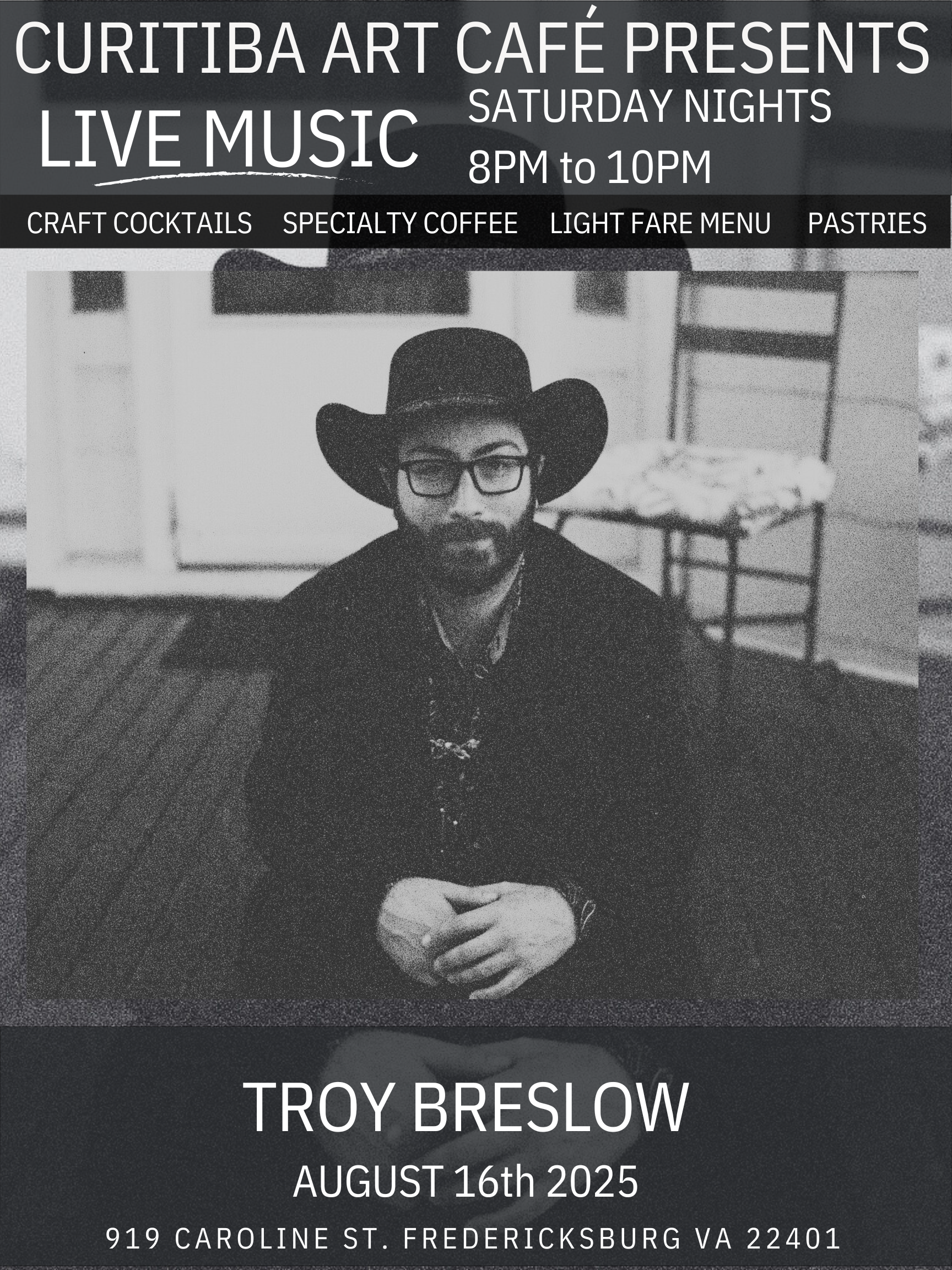 SATURDAY NIGHT MUSIC: TROY BRESLOW