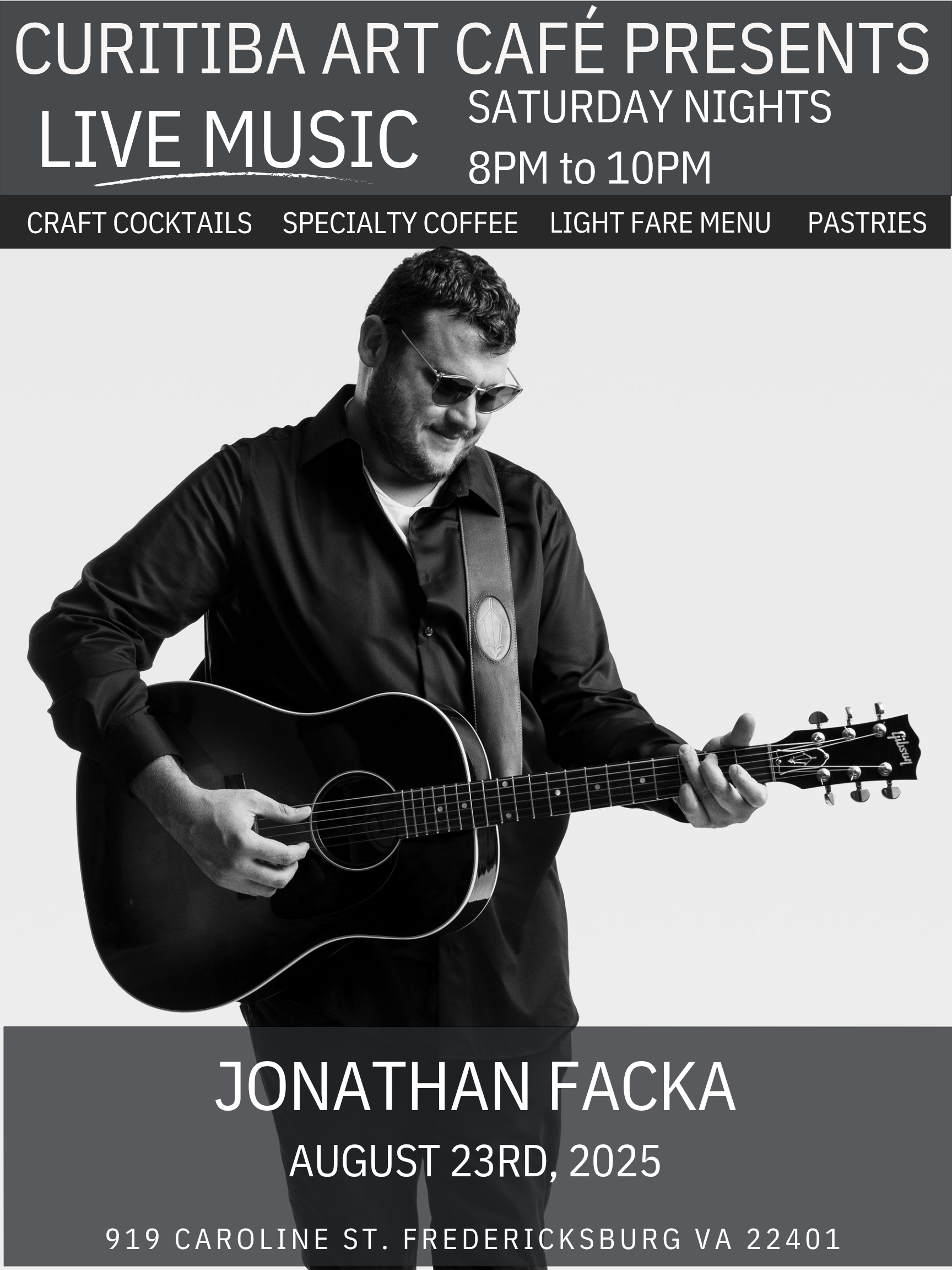 SATURDAY NIGHT MUSIC: JONATHAN FACKA