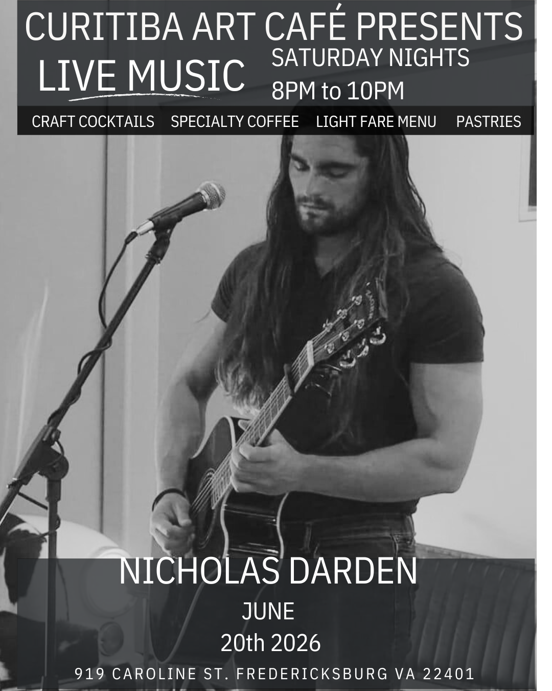 SATURDAY NIGHT MUSIC FEAT. NICHOLAS DARDEN 