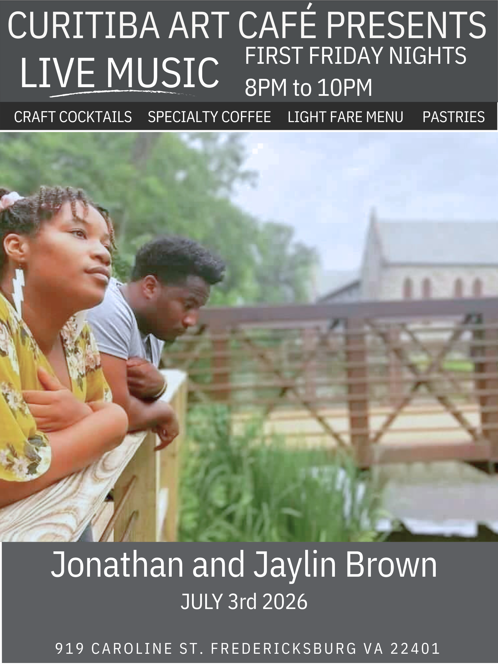 First Friday Music Feat. Jonathan and Jaylin Brown