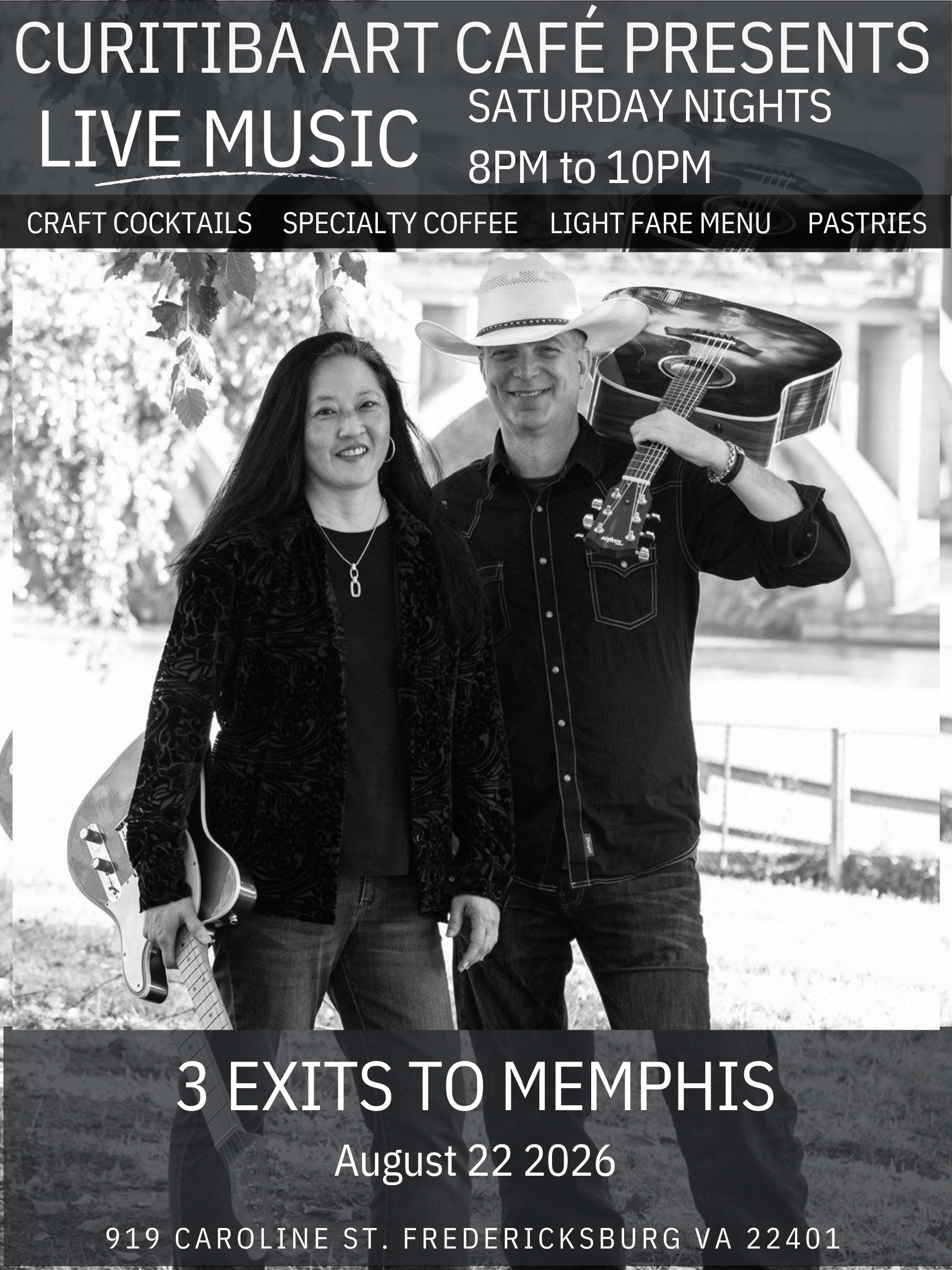 Saturday Night Music Feat. 3 Exits to Memphis