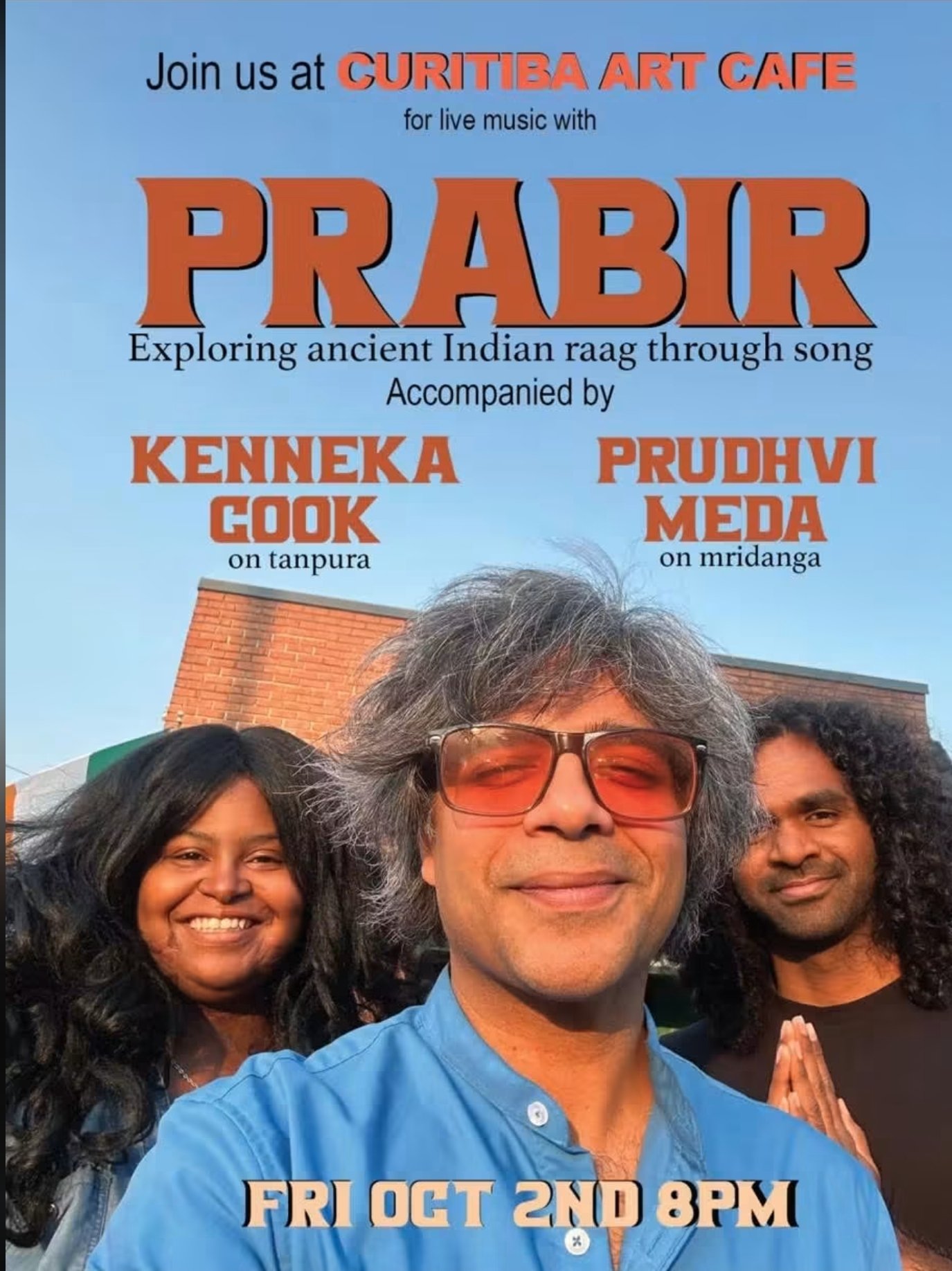 First Friday Music Feat. Prabir Indian Raag show with Kenneka Cook and Prudhvi Meda