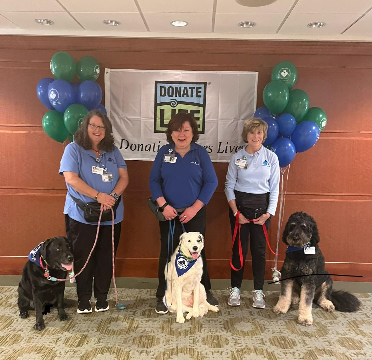 Teams Ben, Isobel, and Maxie enjoyed helping Baptist Hospital with their Transplant Ceremony this morning!  We are fortunate to have so many wonderful people in our Baptist Hospital system!