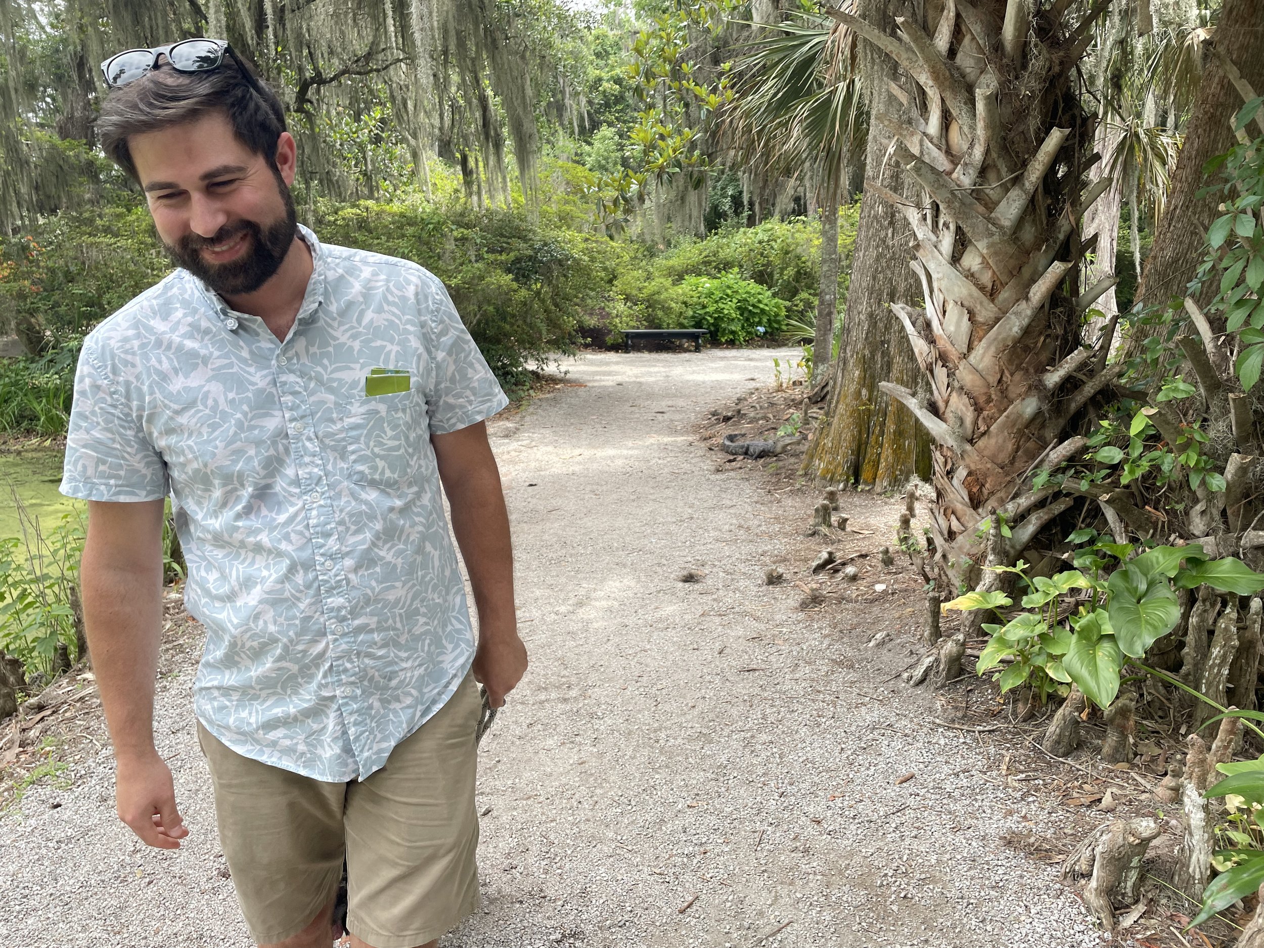 Strolling along a path in South Carolina.jpeg