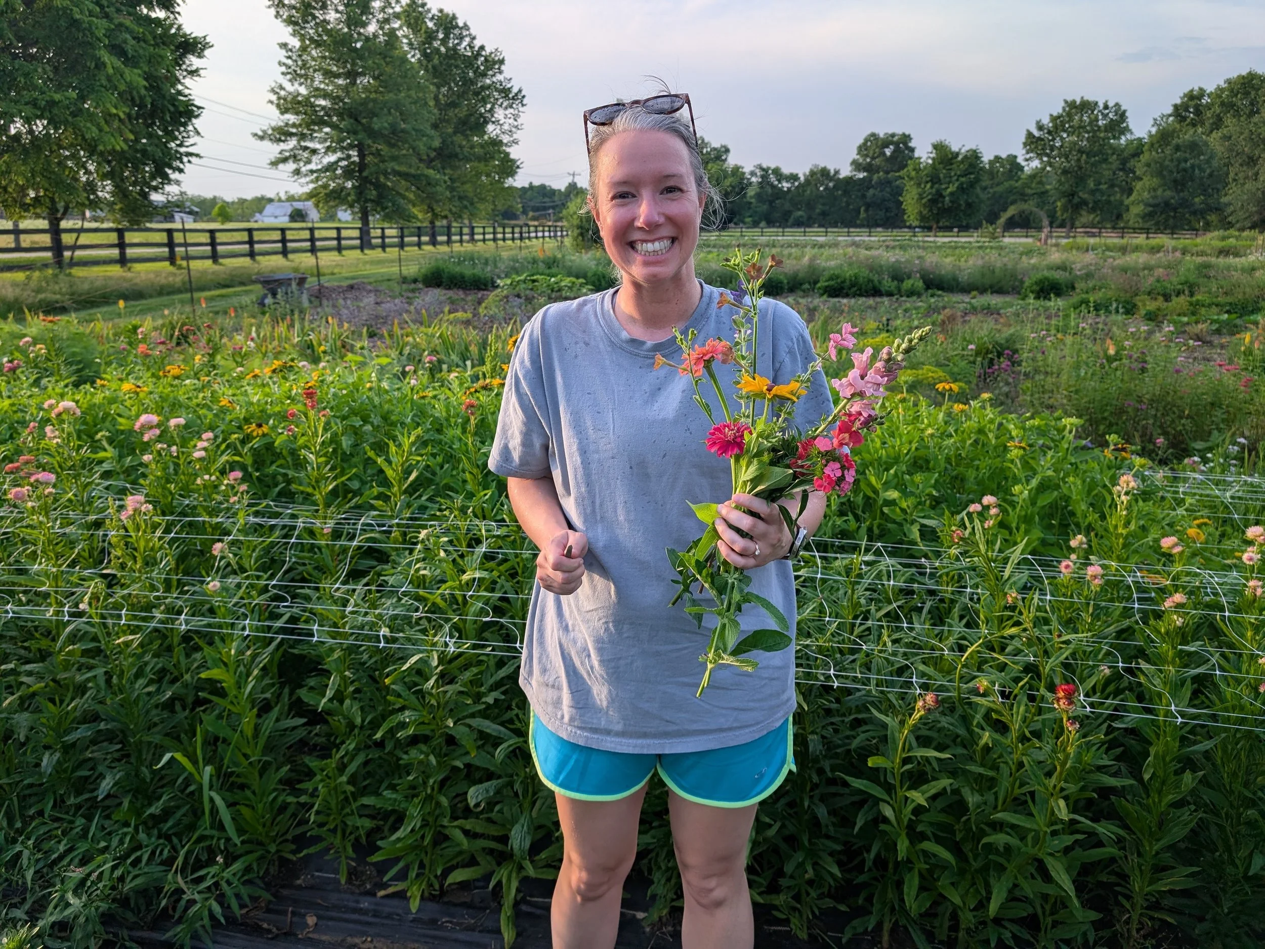 Hannah enjoys picking fresh wildflowers and creating colorful bouquets that brighten her day..jpg