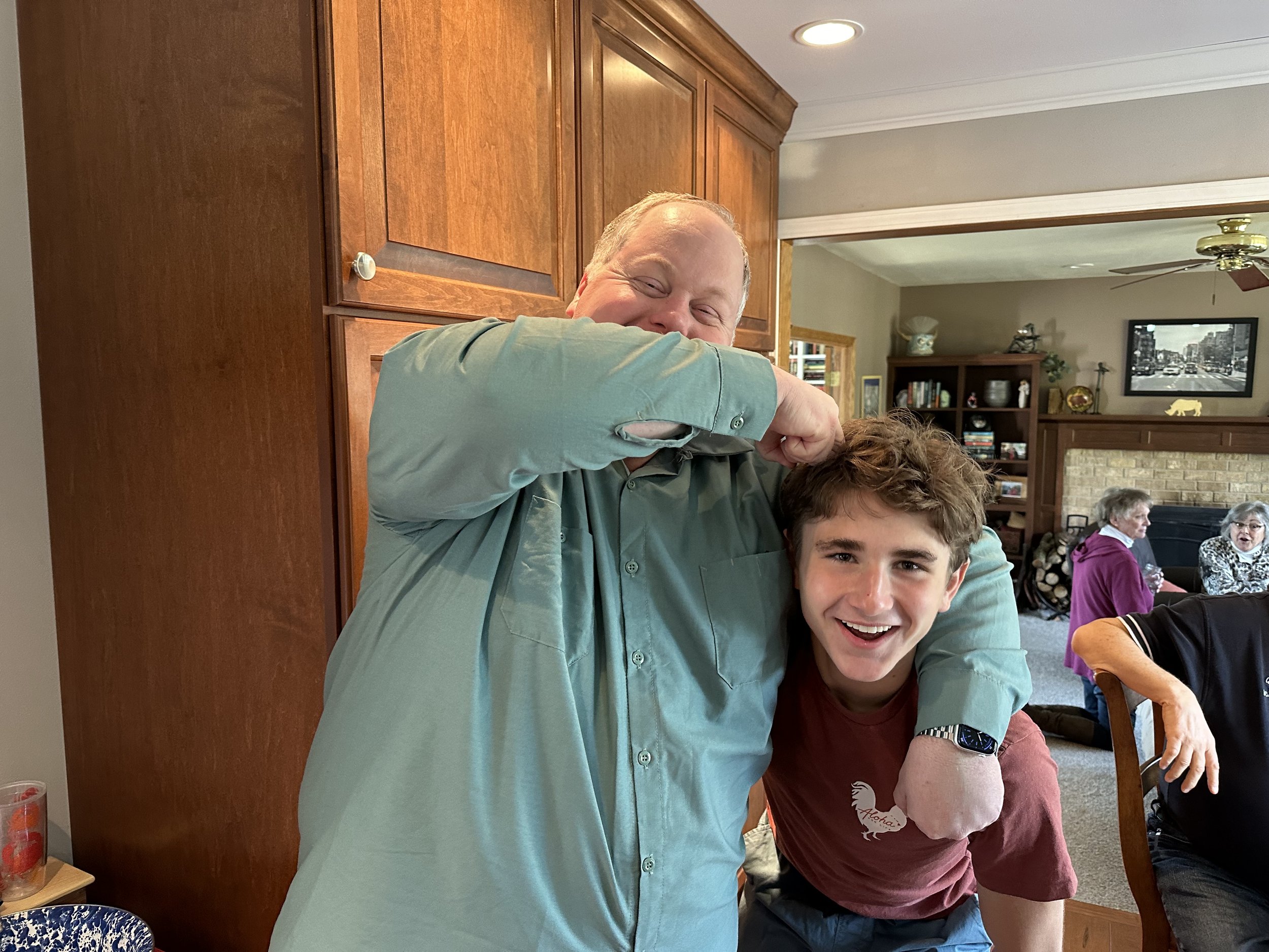 eric keeping his nephew in line.jpeg
