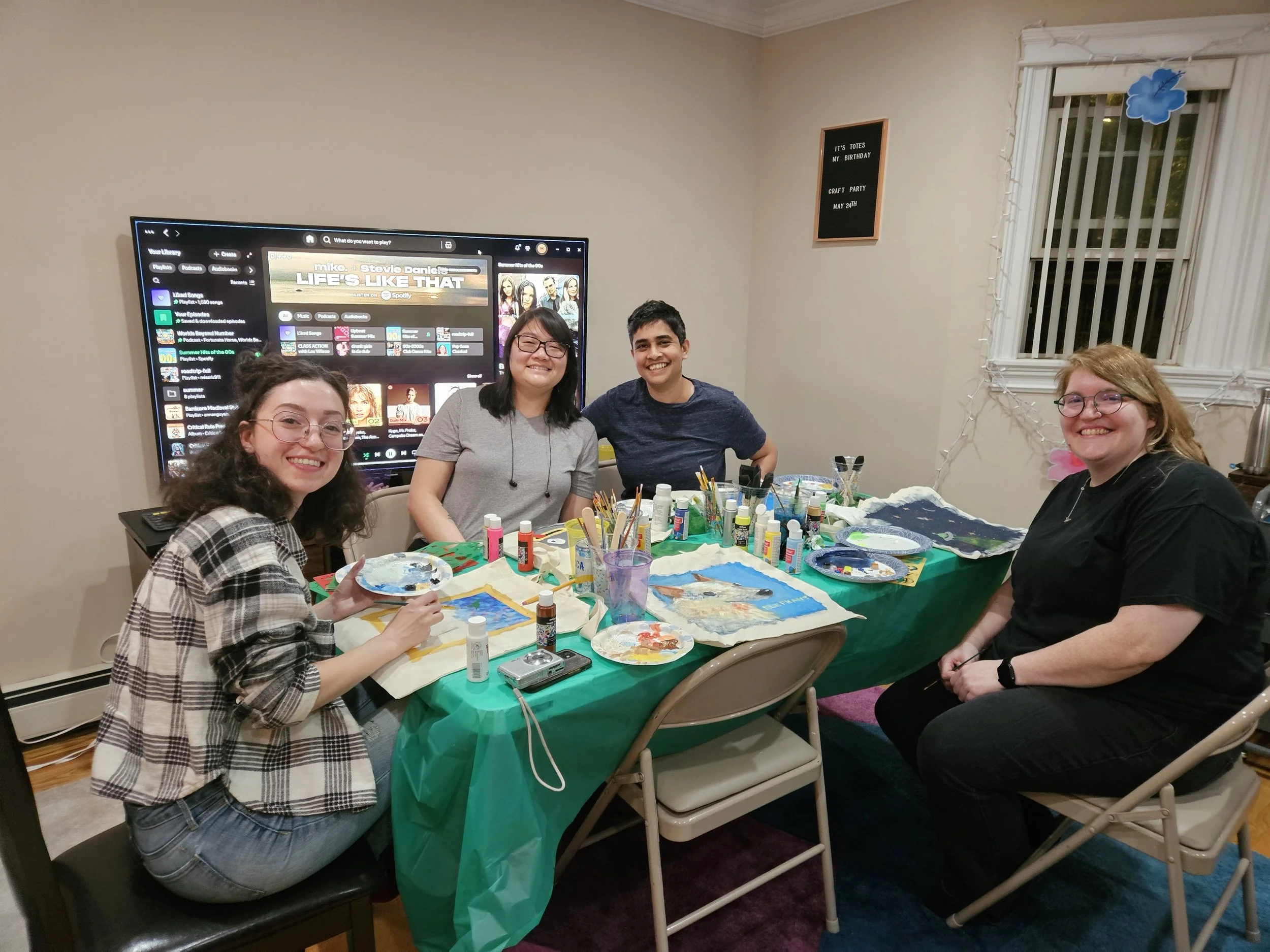 We often have arts and craft nights with our friends.jpg
