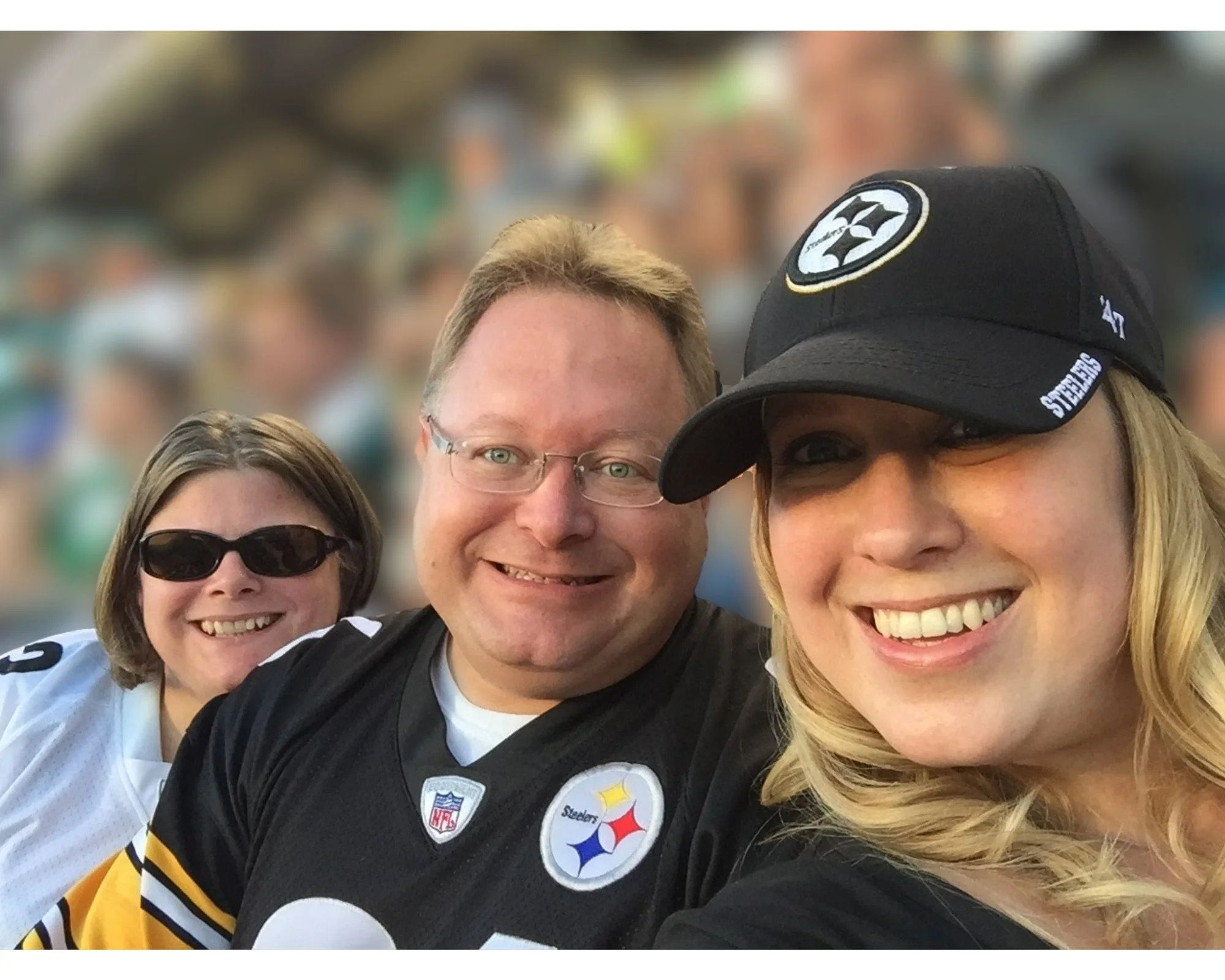 Go Steelers! Brave Steelers Fans at an Eagles vs Steelers Game.jpg