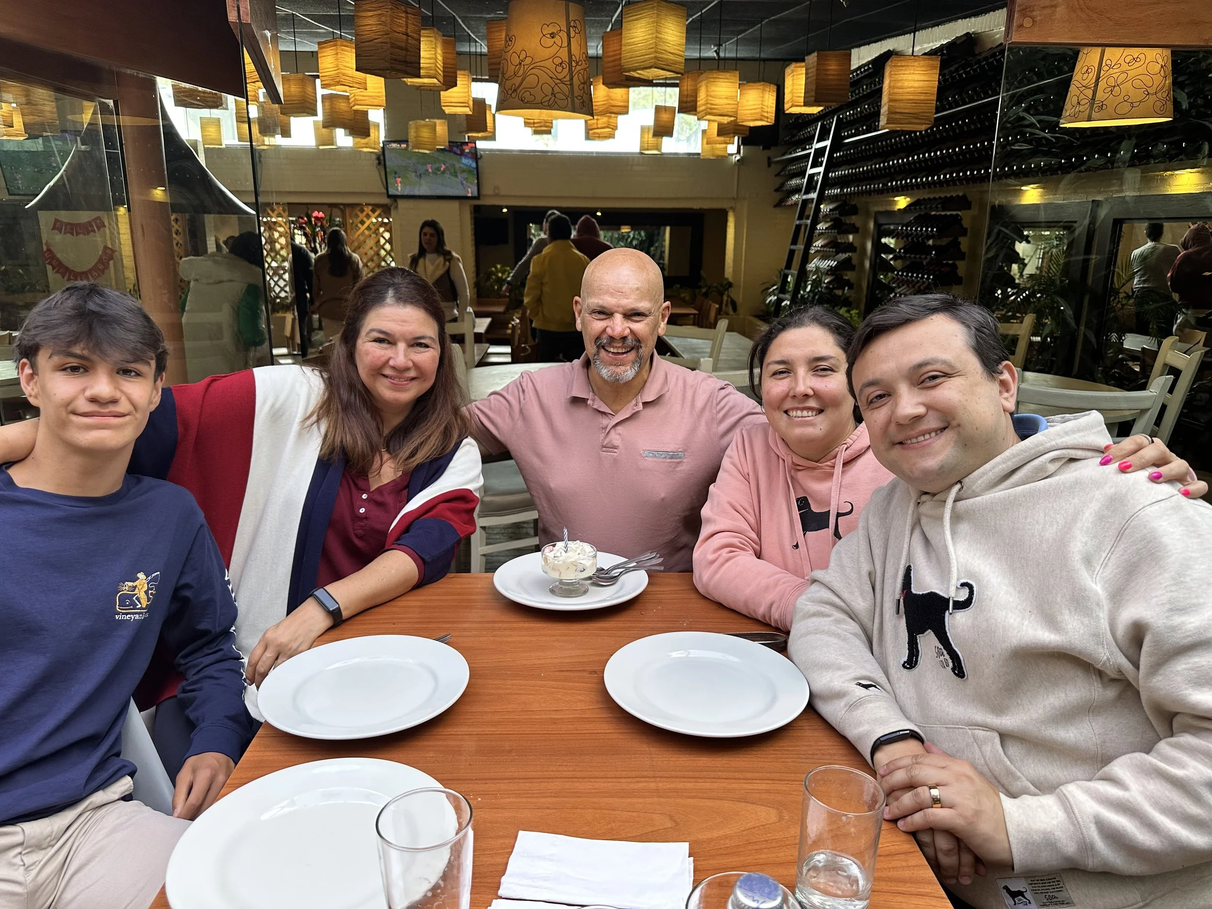 Celebrating Juan's mom birthday in Colombia.jpg