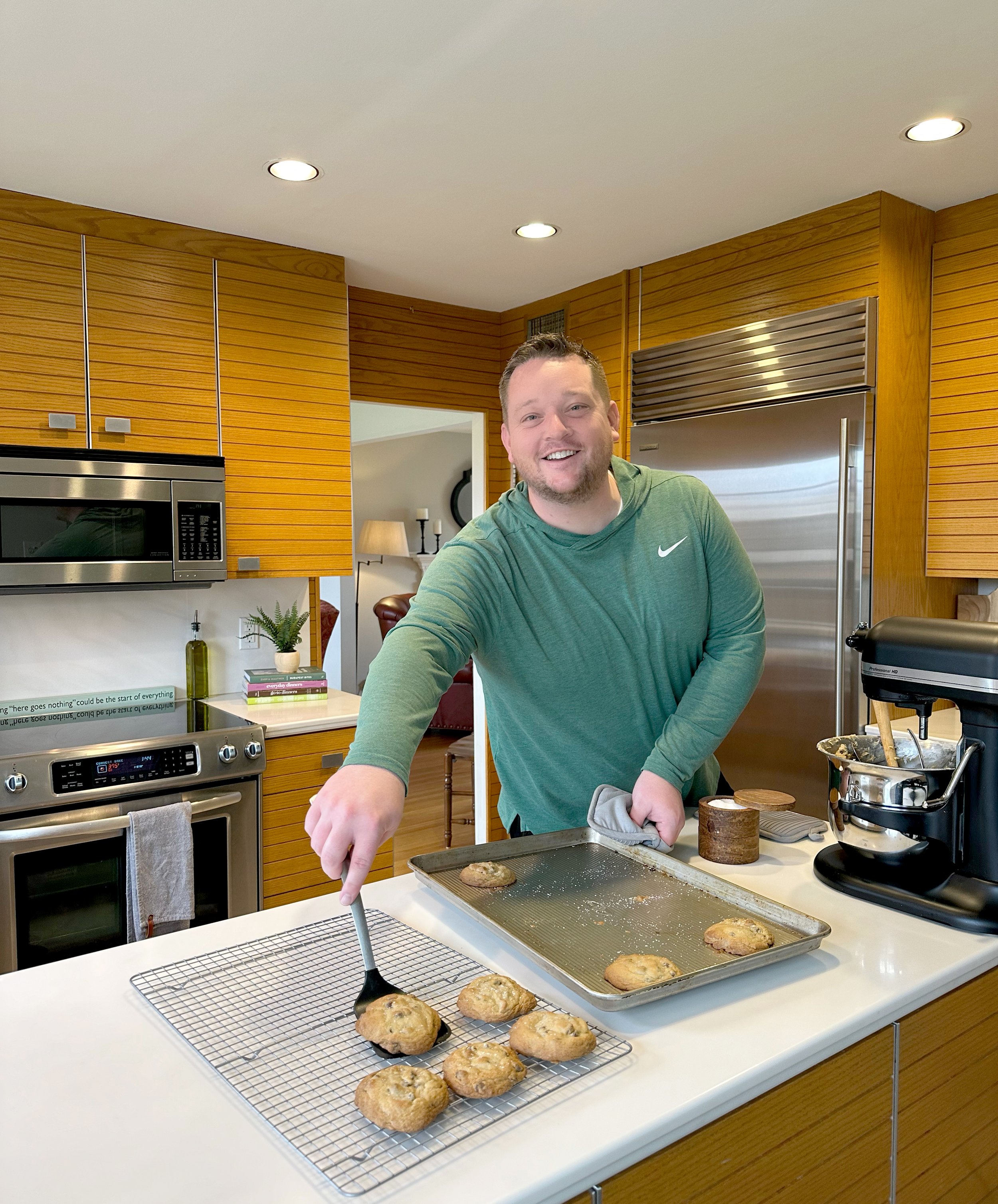 Tom's favorite place to be, in the kitchen copy 2.jpg