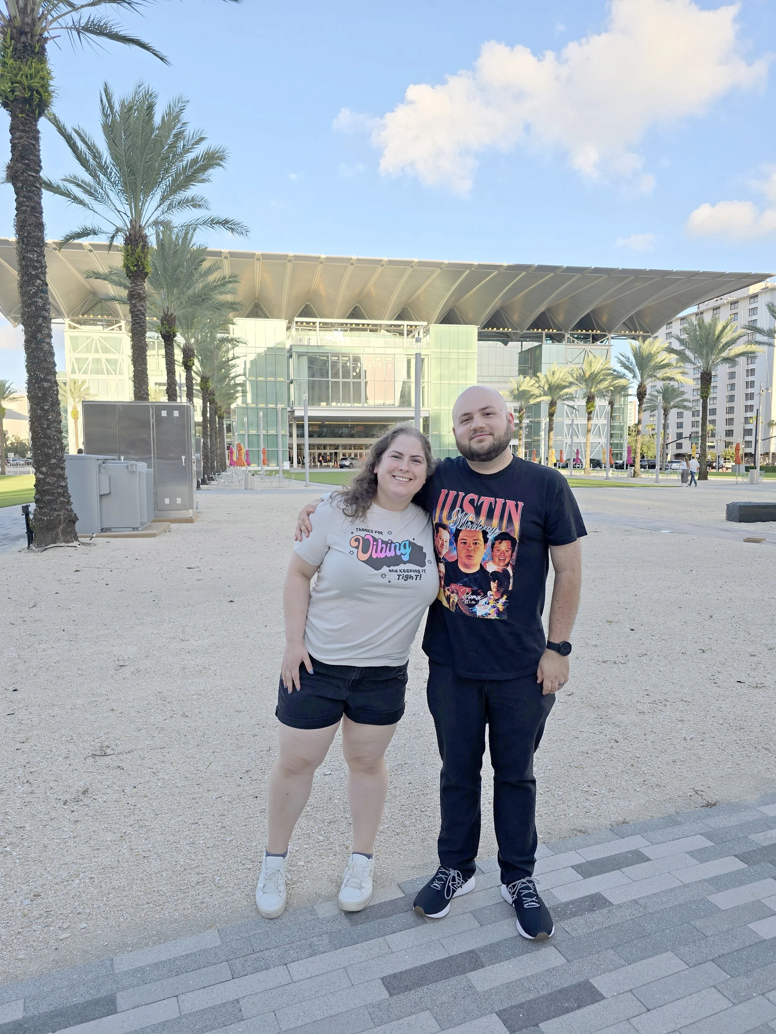 Seeing our favorite podcasters live! copy.jpg