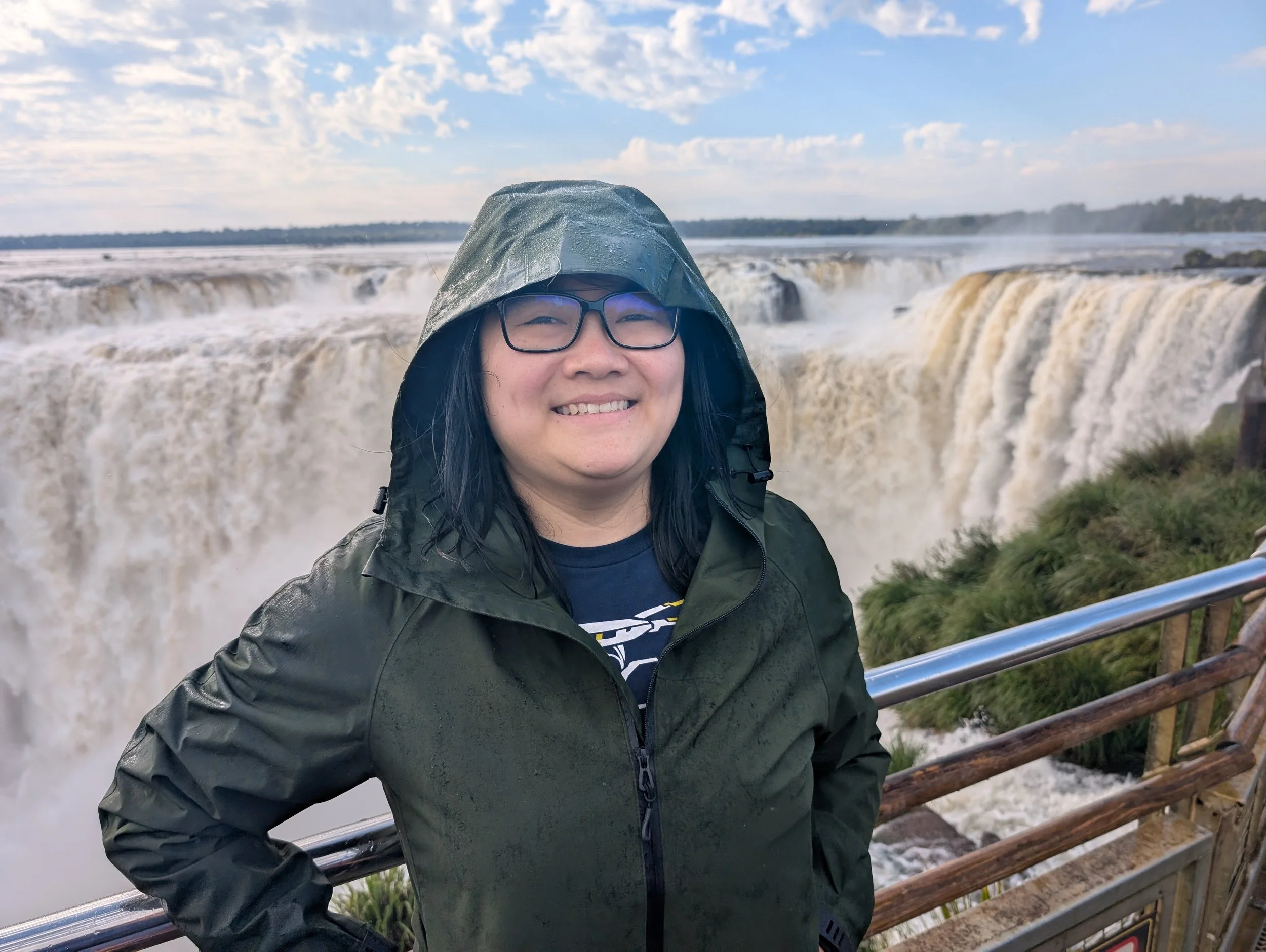 Taissa visiting Foz de Iguaçu, a place that has been on her bucket list for years.jpg