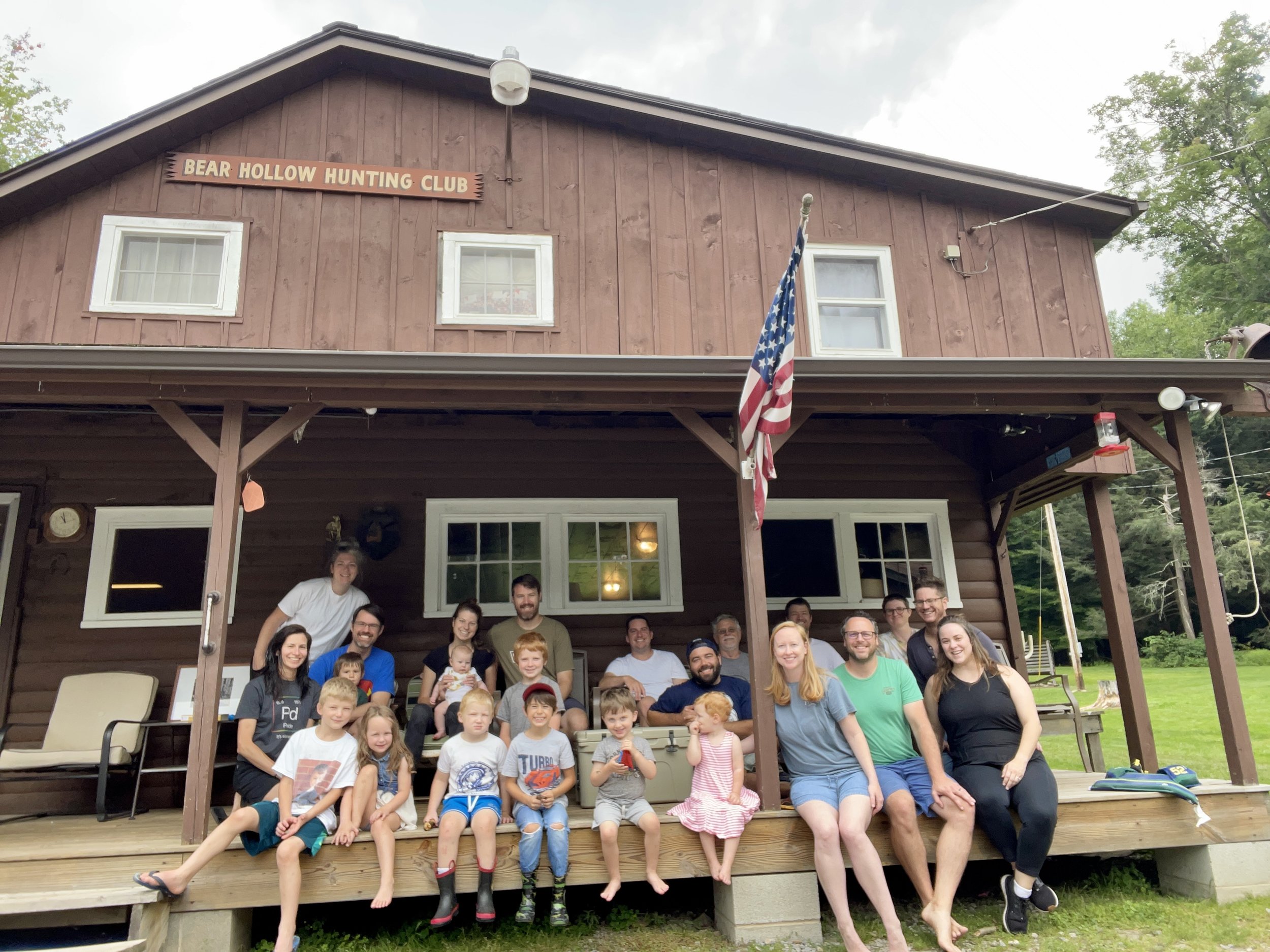 Kate’s cousins get together every summer at a cabin in Pennsylvania, where everybody going fishing, swims in the lake, and roasts marshmallows. We can’t wait to be able to bring our child here to join this fun crew!.jpg