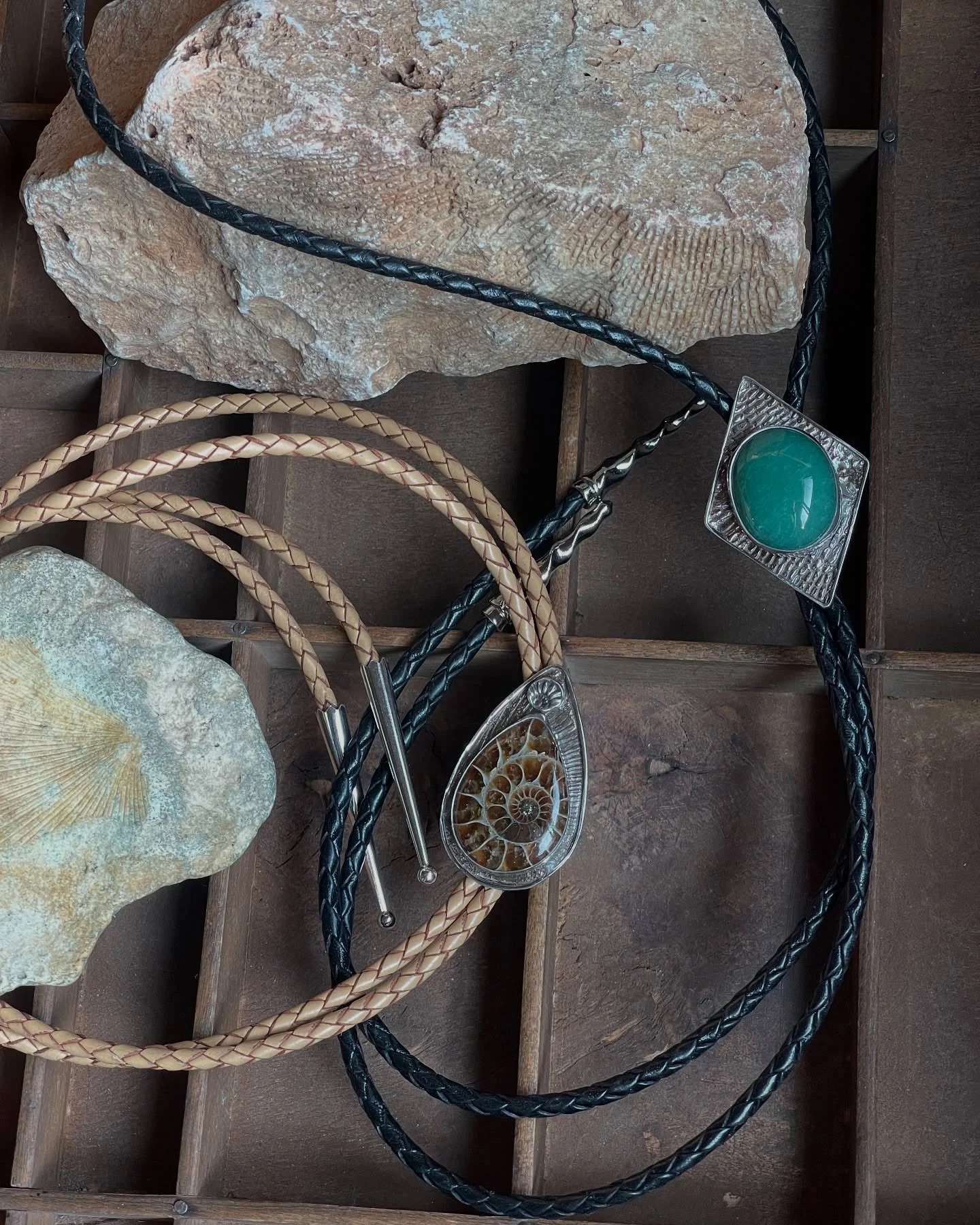 May I ask a favor? Will you share your thoughts on bolos with me? I’ve made them at various times through the years, but not quite consistently. I really love the look and feel of both, and I’m excited to incorporate more of my nature imp