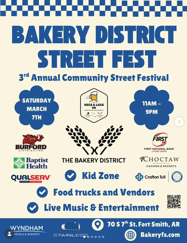 Bakery District Street Fair | Fort Smith, AR 