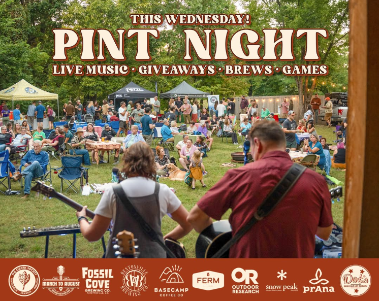 Pint Night at Pack Rat Outdoor Center | Fayetteville, AR