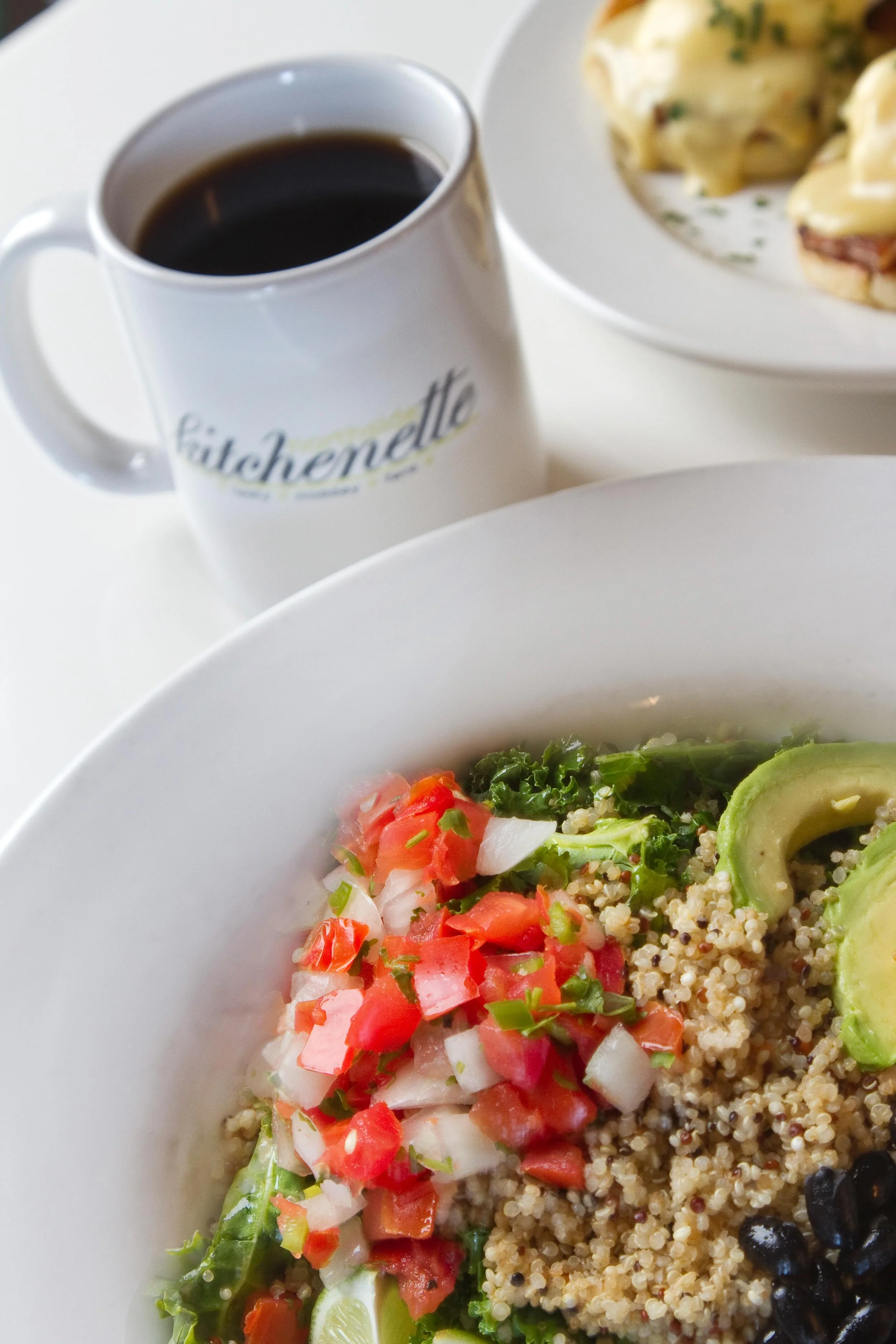 Quinoa Salad & Coffee