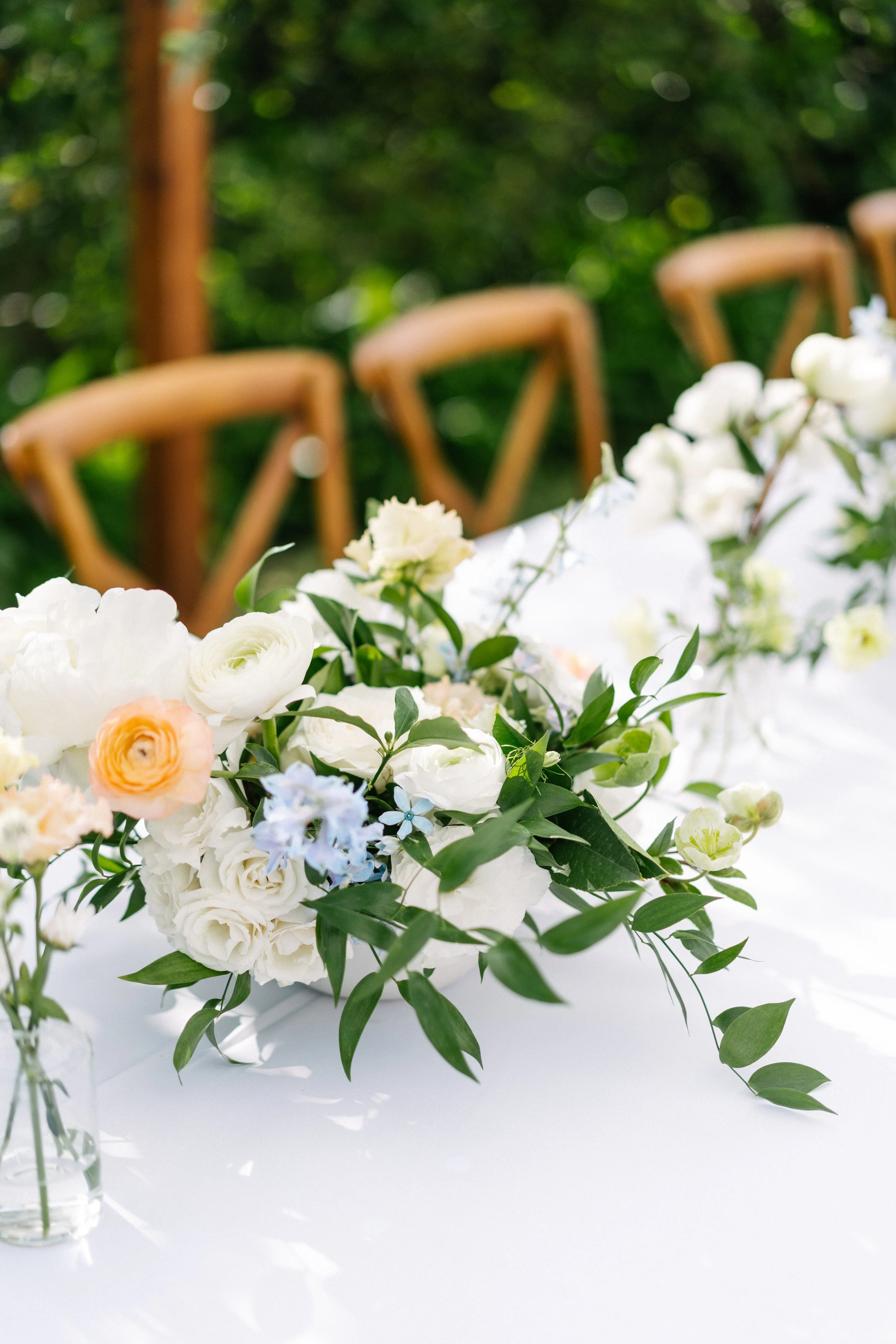 EMK Studio, Wedding Ceremony Flowers, Garden Wedding Flowers, Wedding Florist, Wedding Reception Flowers, Table Centerpiece, Reception Pergola