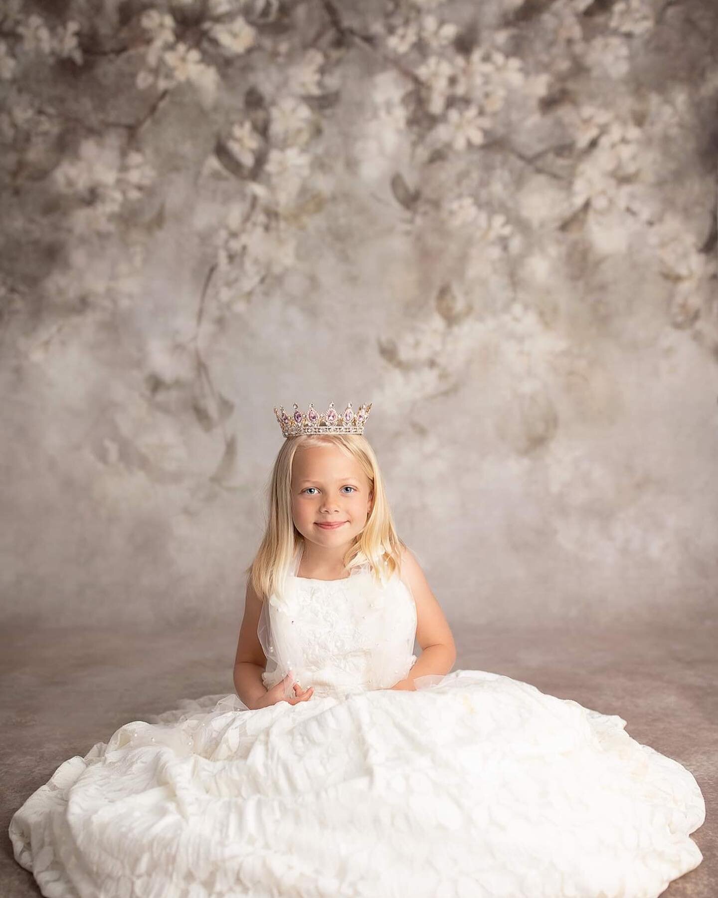 This beautiful child in her Mother&rsquo;s wedding dress makes my day!
#battlecreekphotographer #kalamazoophotographer #portraitphotography #studiophotography #childrensphotography