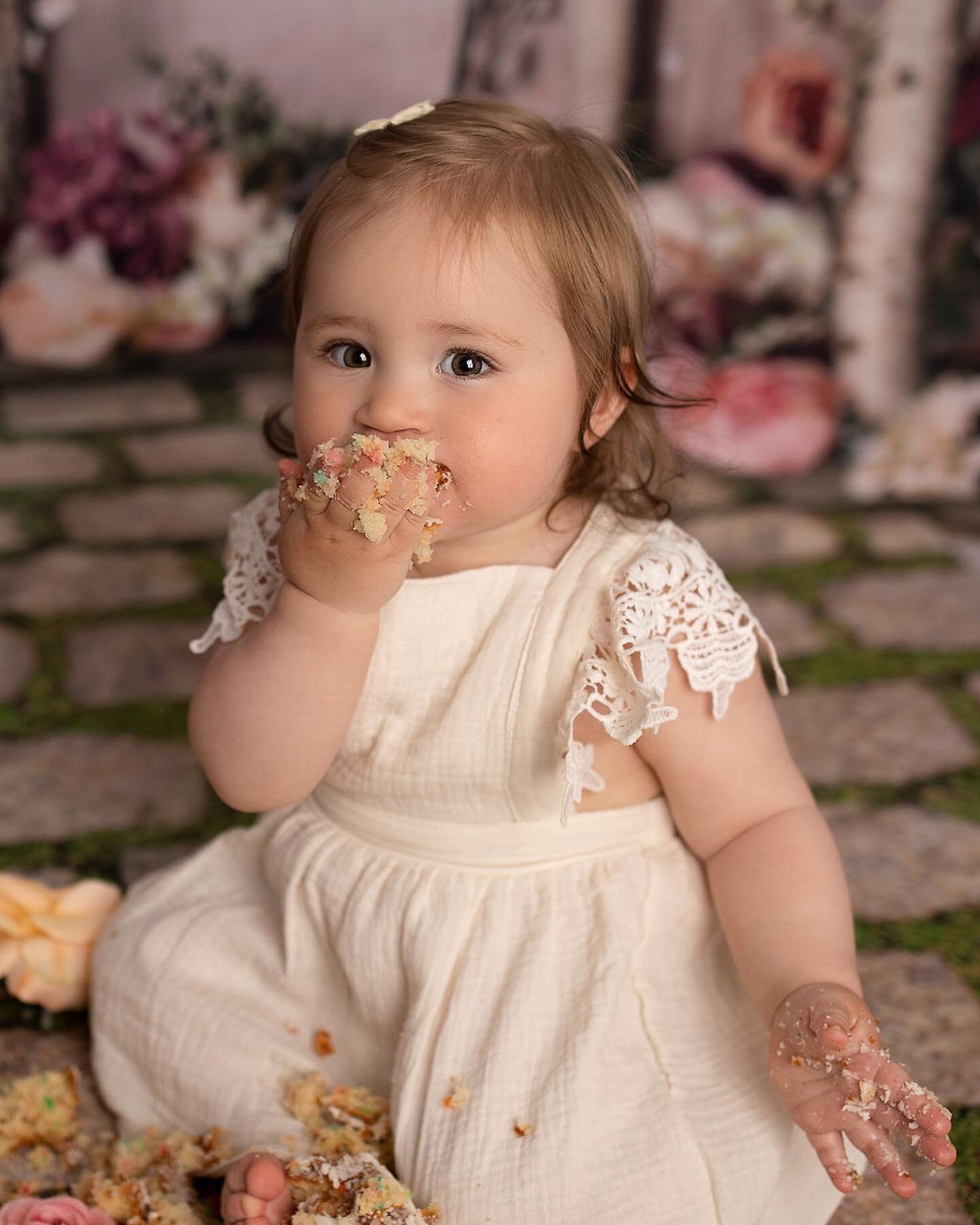 First year portraits are one of my most favorite sessions to do, I love the planning and watching these kids grow💕 #battlecreekportraitphotographer  #kalamazooportraitphotographer #firstyearphotography #cakesmash #battlecreekchildphotographer #kalam