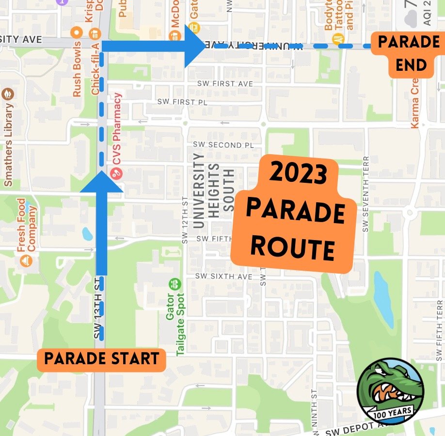 About 1 — UF & Gator Growl