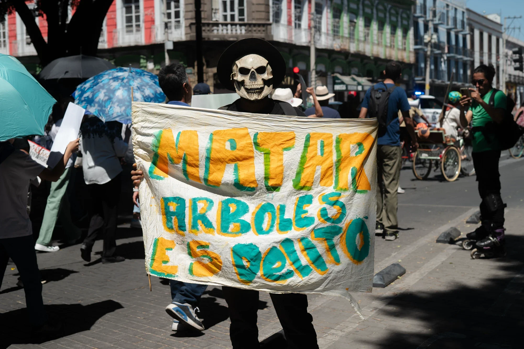 Una amenaza de ecocidido impulsa la movilización en Puebla